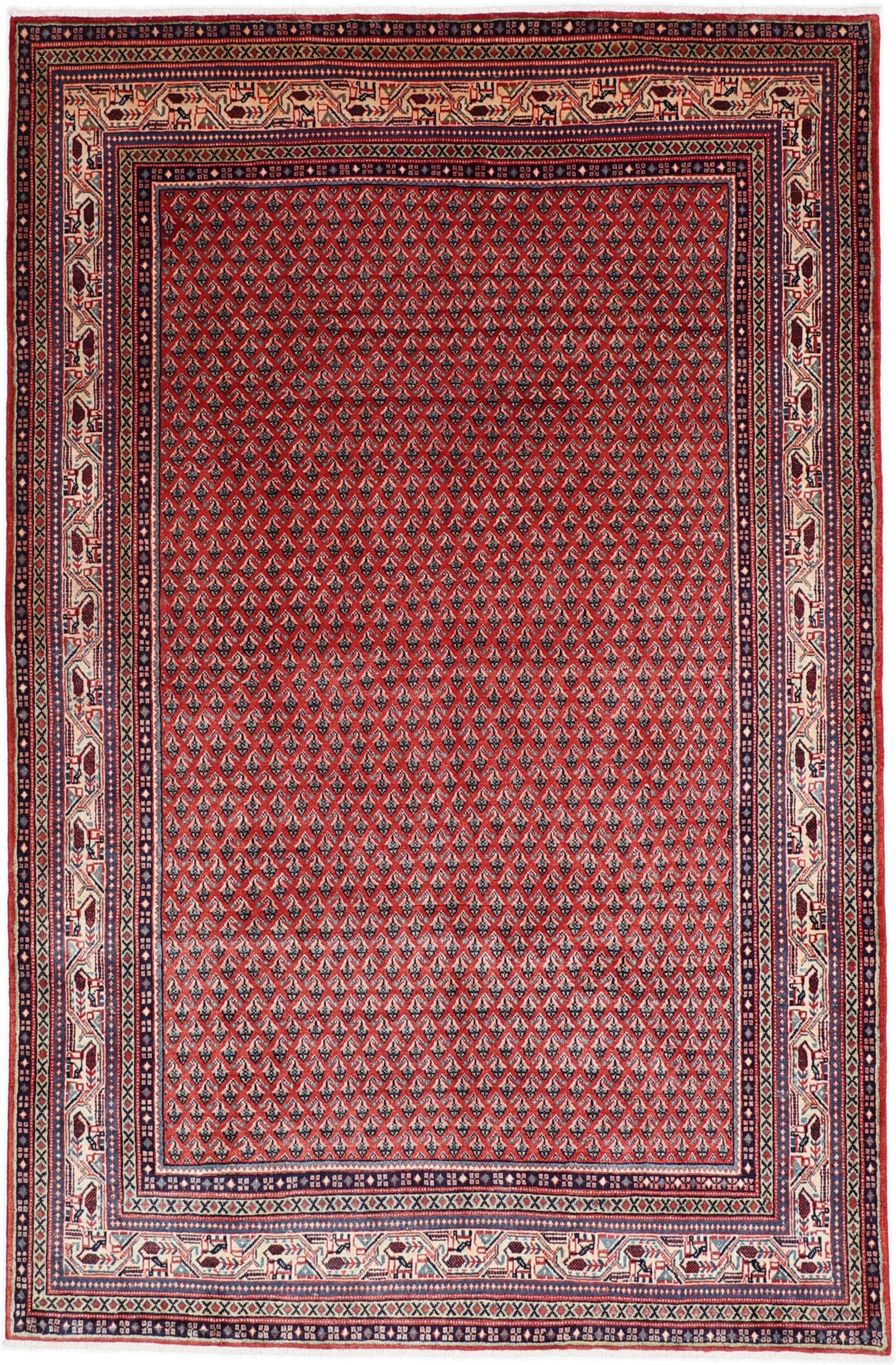 Sarough Tæpper - Sarouk 202 x 308 cm