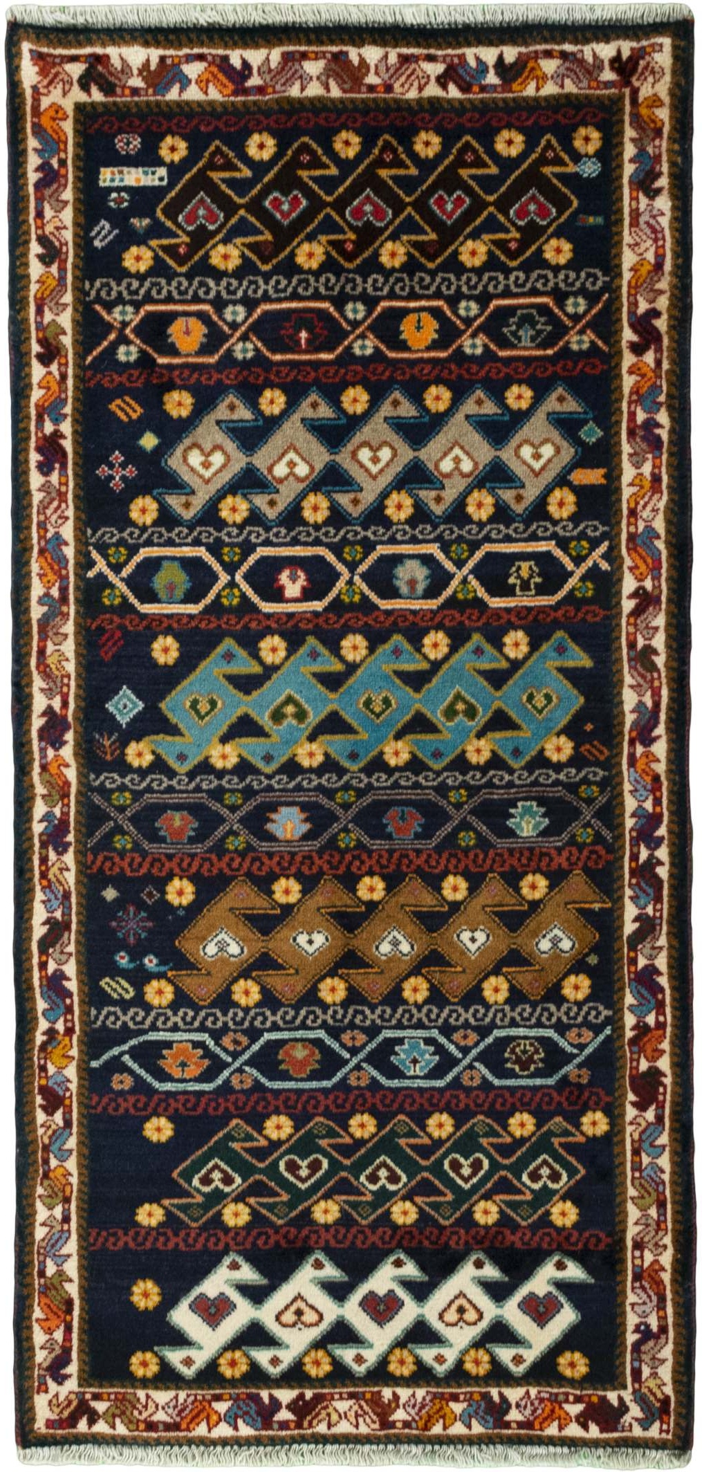 Moderne Tapijten - Gabbeh 70 x 143 cm