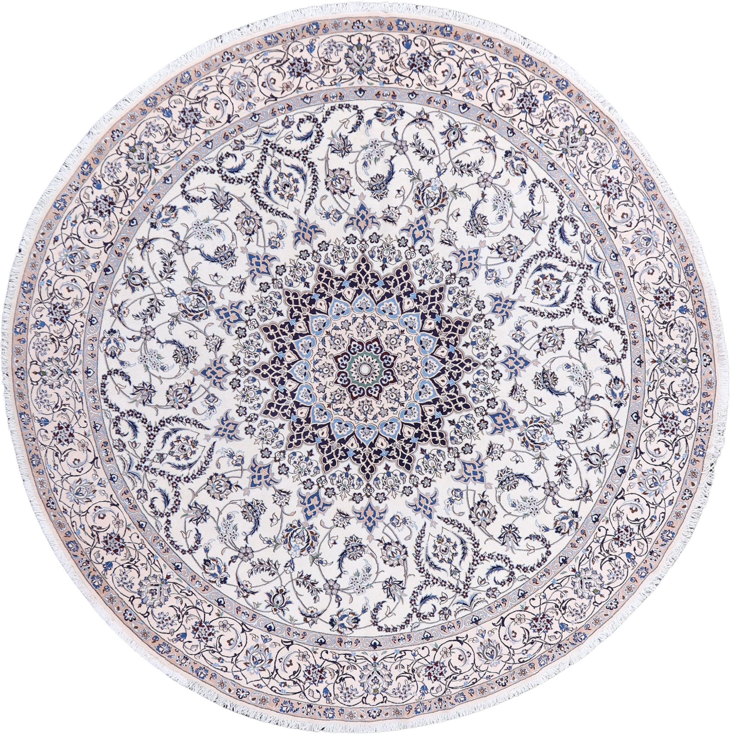 Orientteppiche Rund Groß - Nain 9La 312 x 312 cm