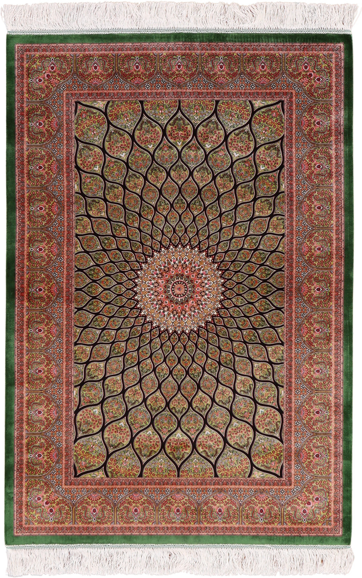 Μεταξωτά Χαλιά - Ghom Almas 100 x 150 cm