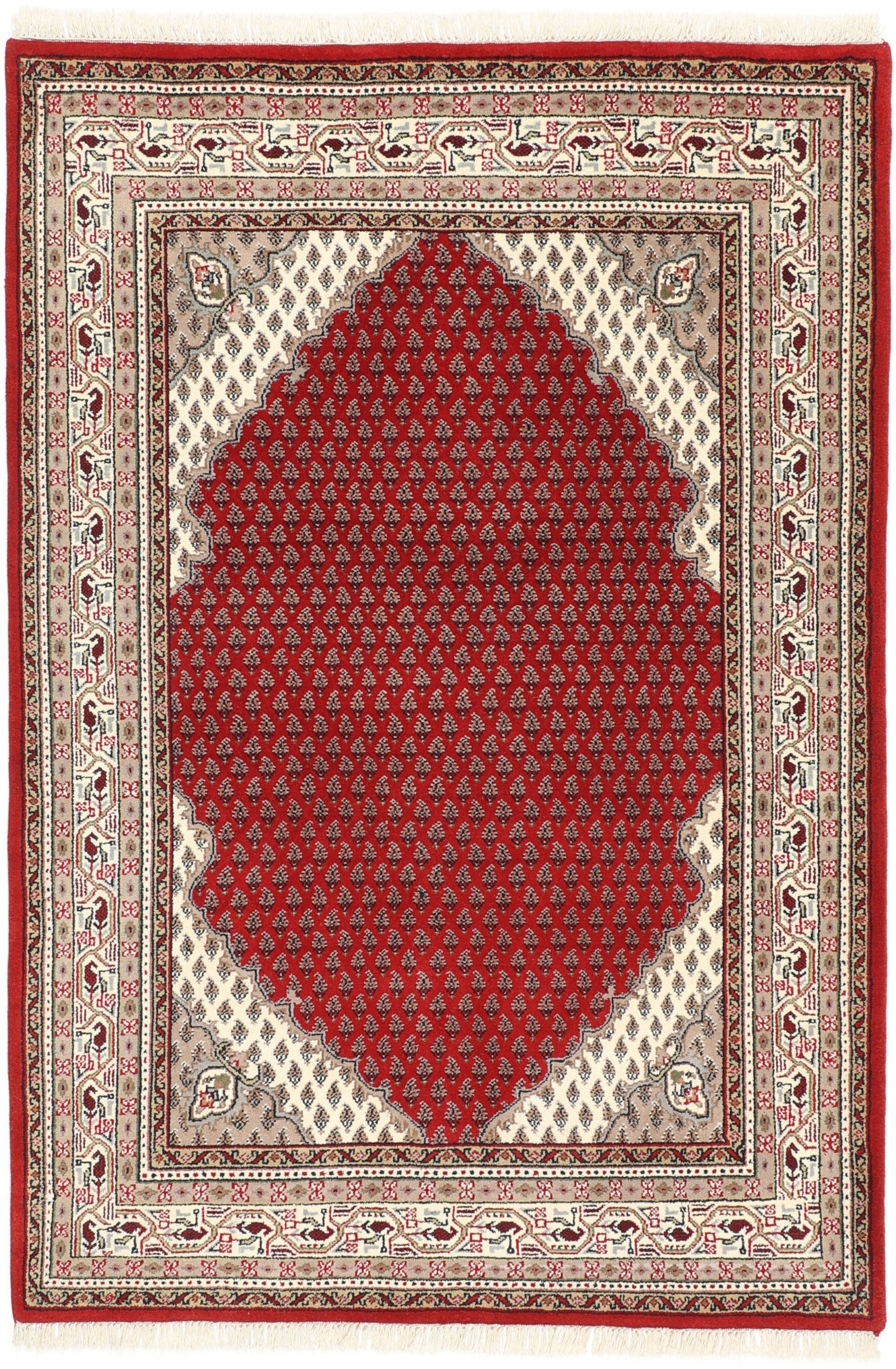 Sarough Tæpper - Sarouk 140 x 200 cm
