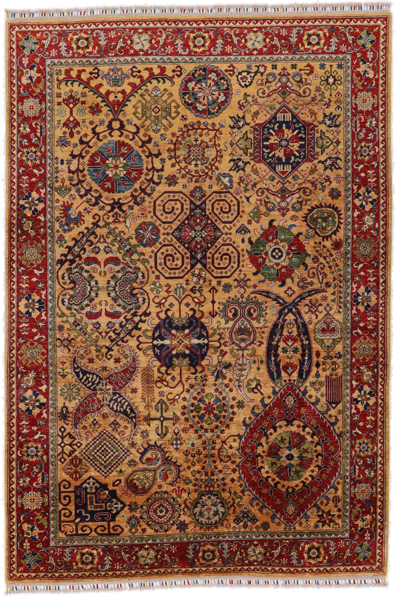 Afghan Teppiche 200x300 - Afghan 206 x 302 cm