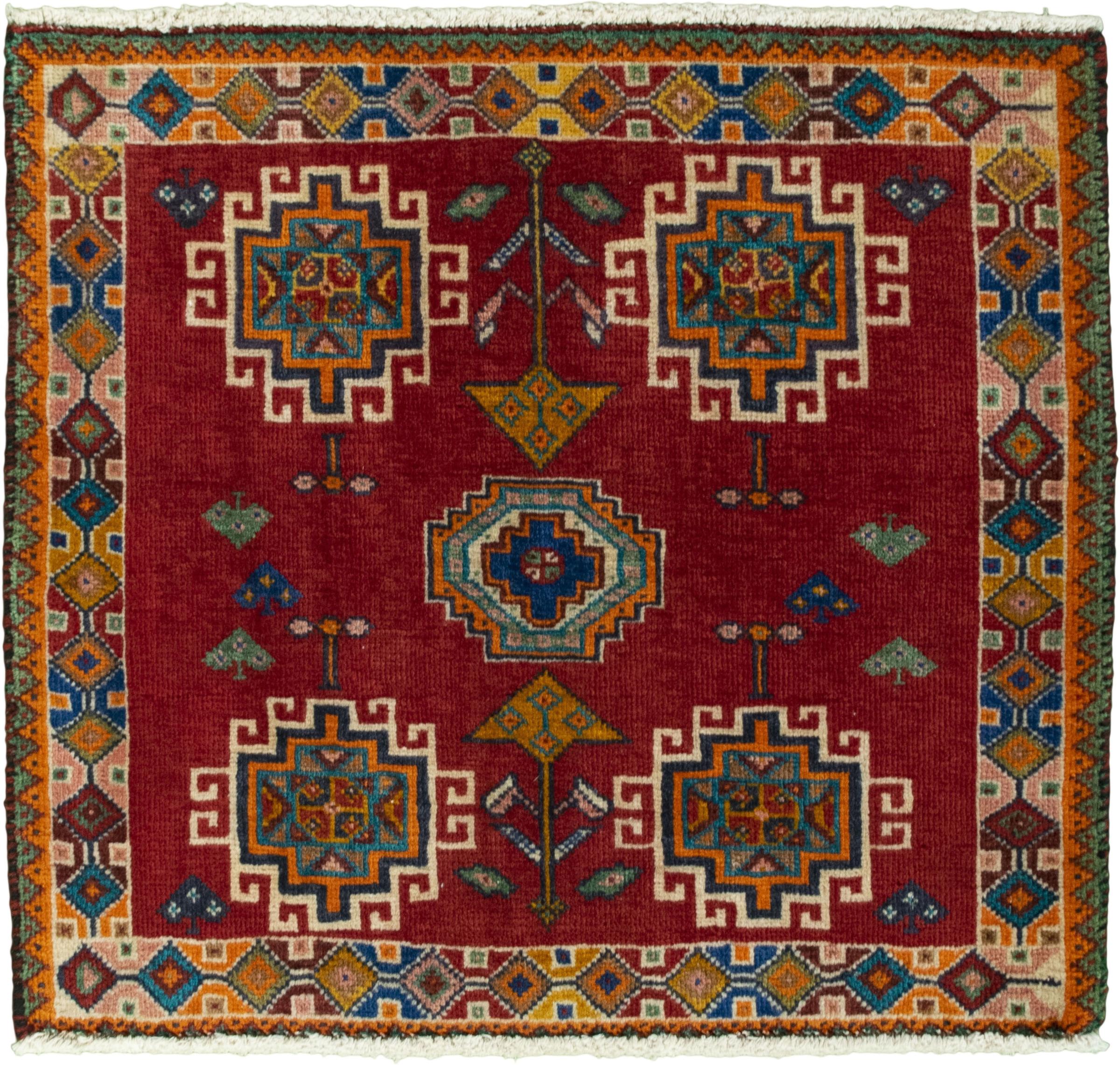 Τετράγωνα χαλιά - Shiraz 70 x 64 cm