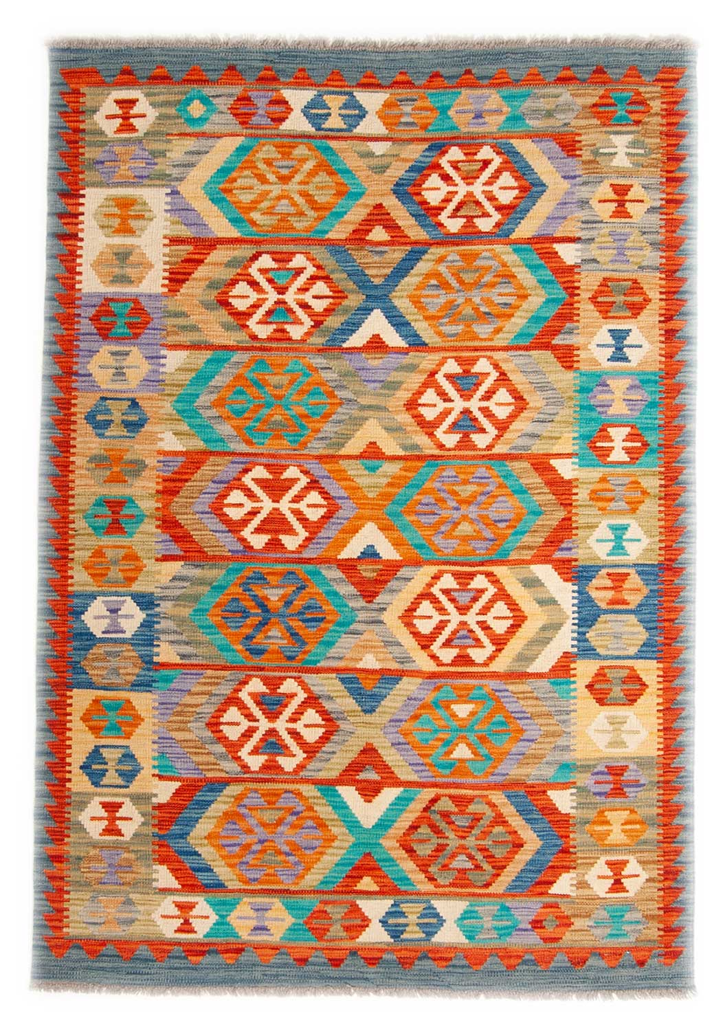 Kelim Tepper 140x200 - Kelim 131 x 189 cm