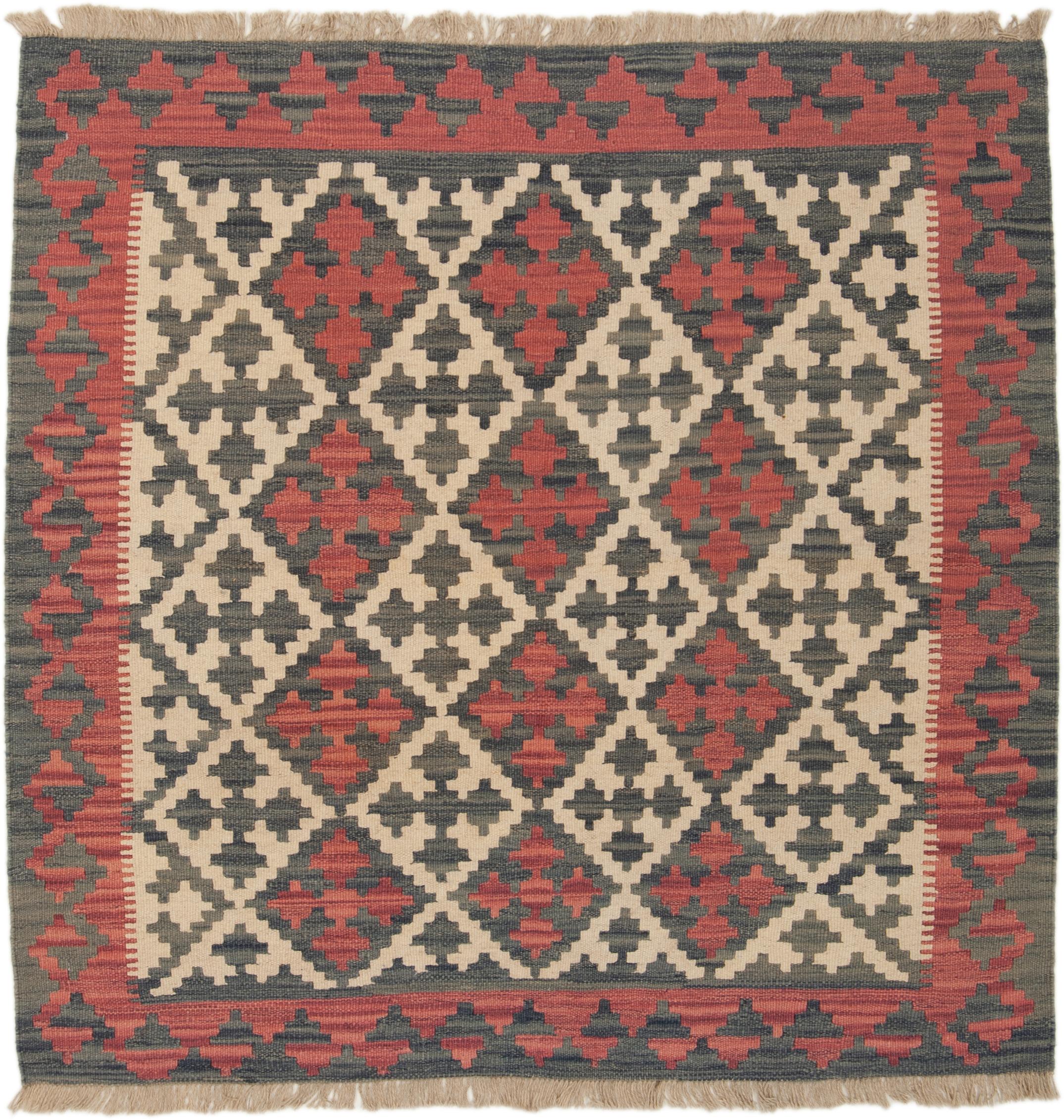 Teppich 140x140 - Kelim 146 x 148 cm
