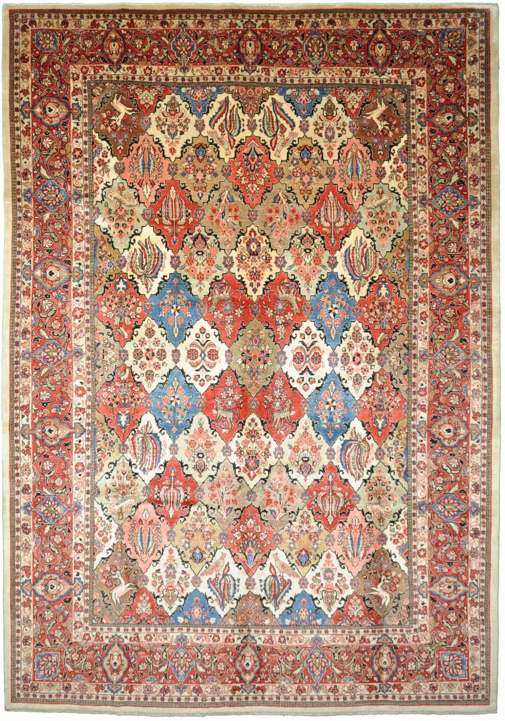 Sarough Tæpper - Sarouk 267 x 382 cm