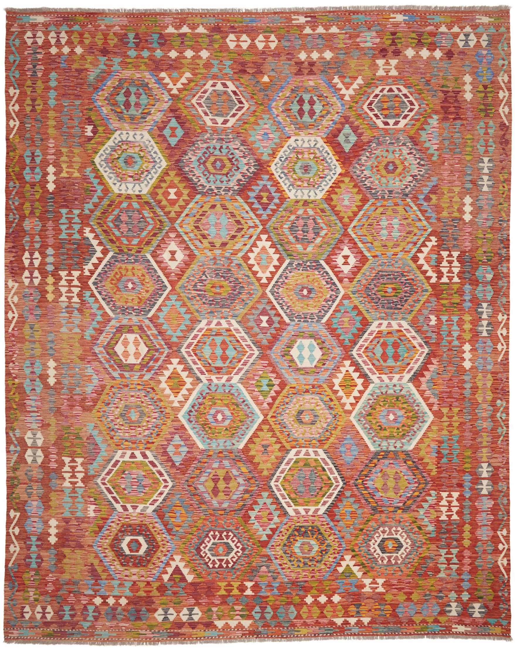 Kelim Teppiche 300x400 - Kelim 306 x 387 cm