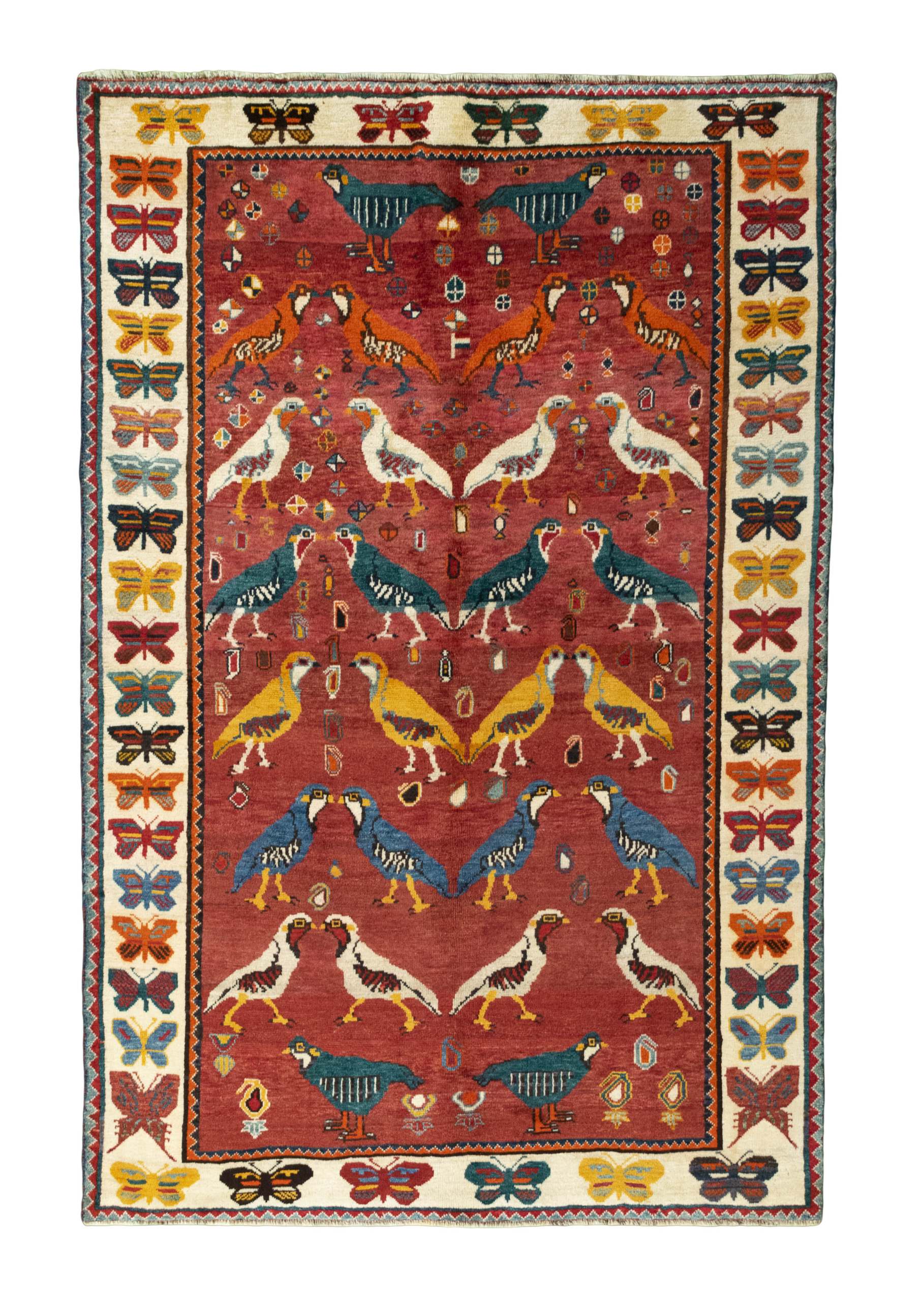 Teppich 160x260 - Gabbeh nature 161 x 246 cm