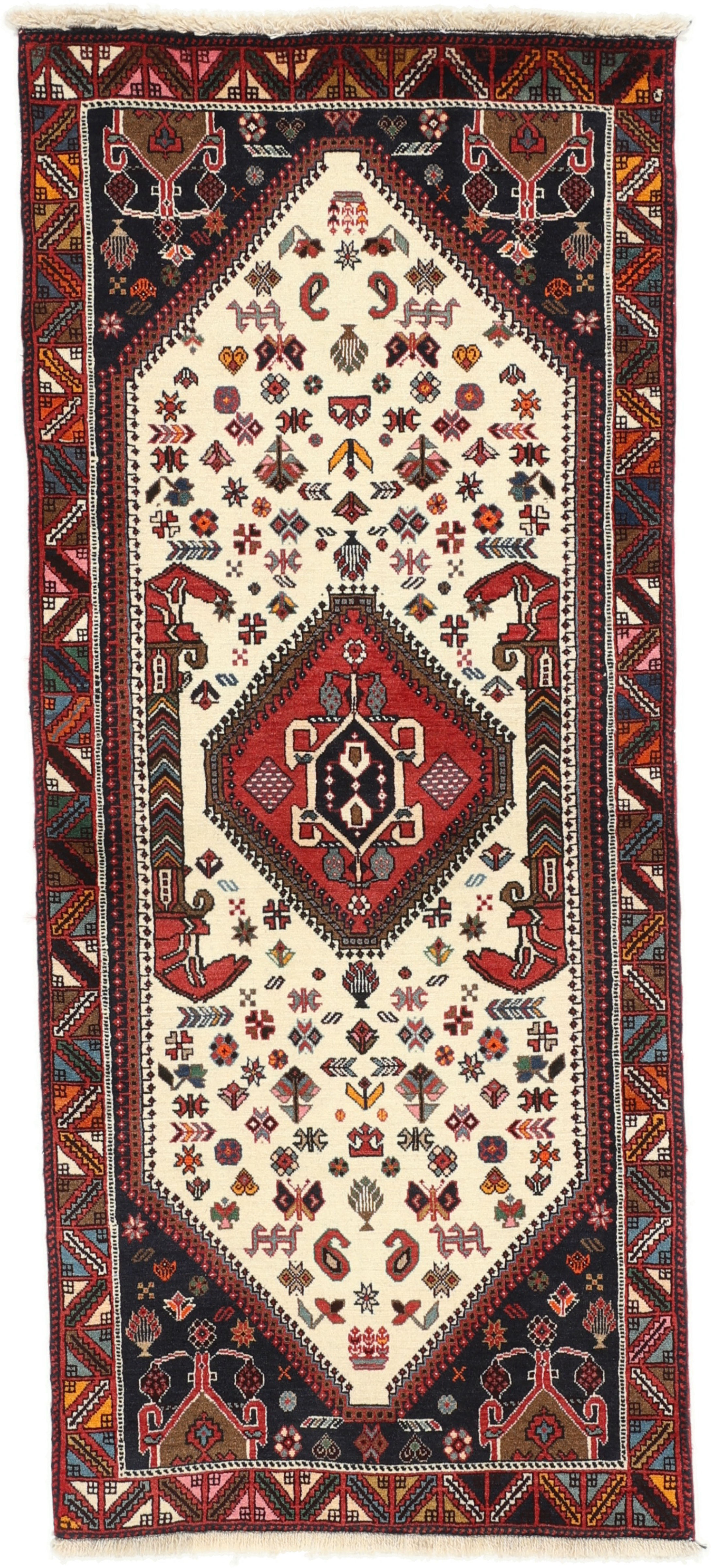 Teppich 90x180 - Gashghai 80 x 188 cm