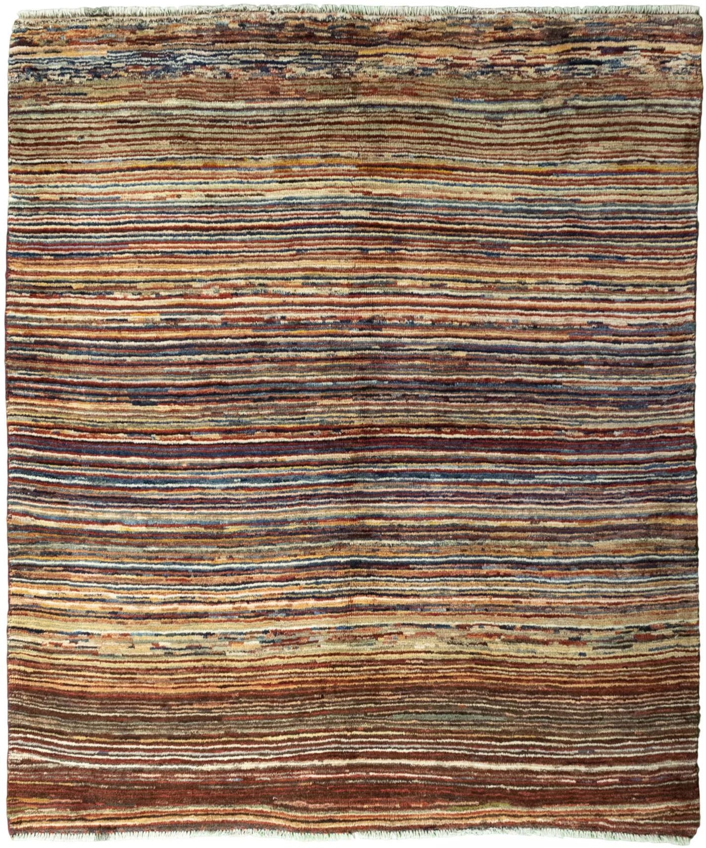 Kvadratisk Teppe 170x170 - Gabbeh 155 x 185 cm