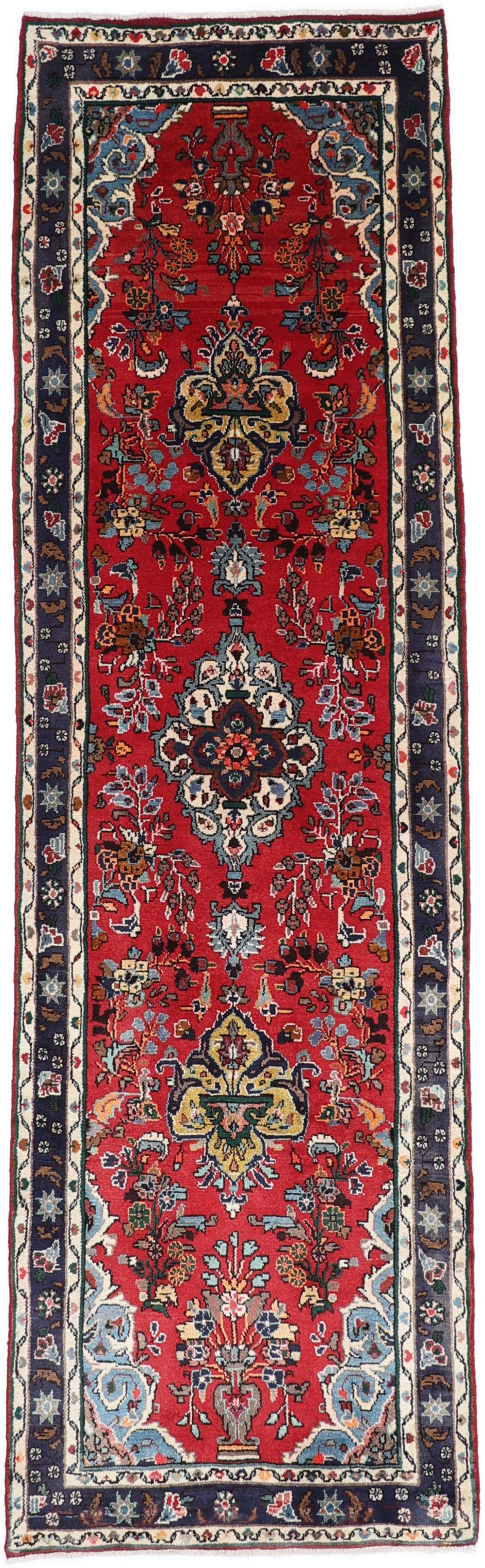 Teppich Läufer 80x350 - Hamadan 85 x 345 cm