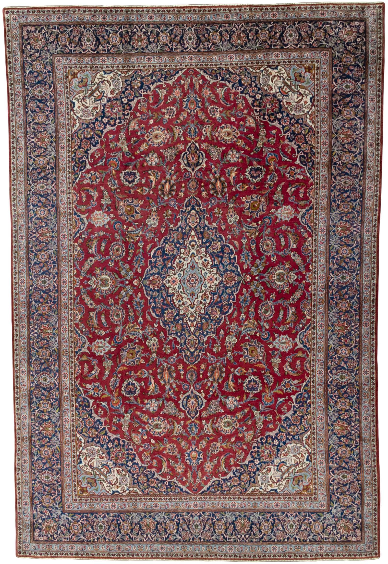 Antique Rugs - Kashan 243 x 366 cm