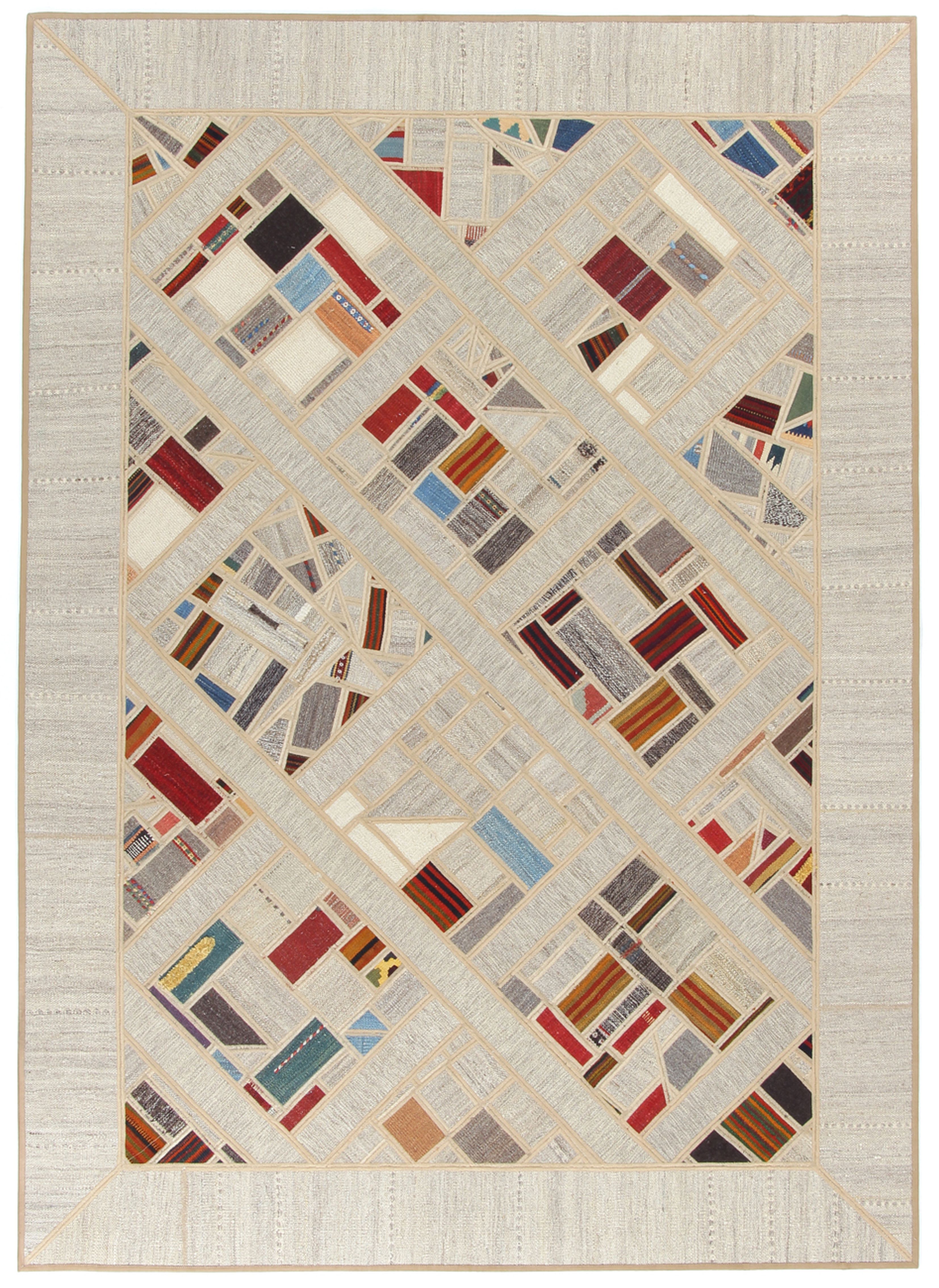 Patchwork - Kelim 173 x 242 cm