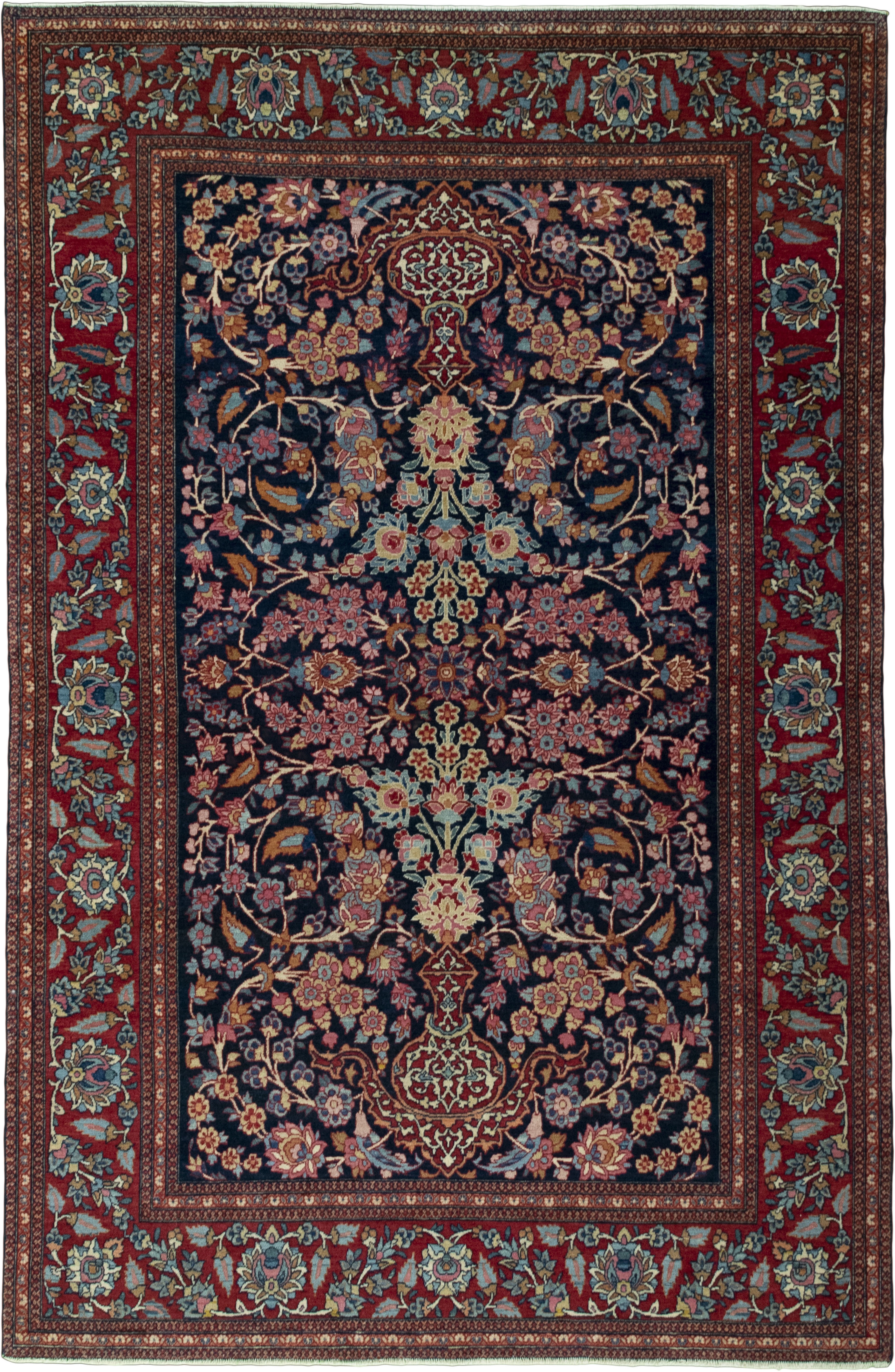 Antike Teppiche - Isfahan 137 x 211 cm