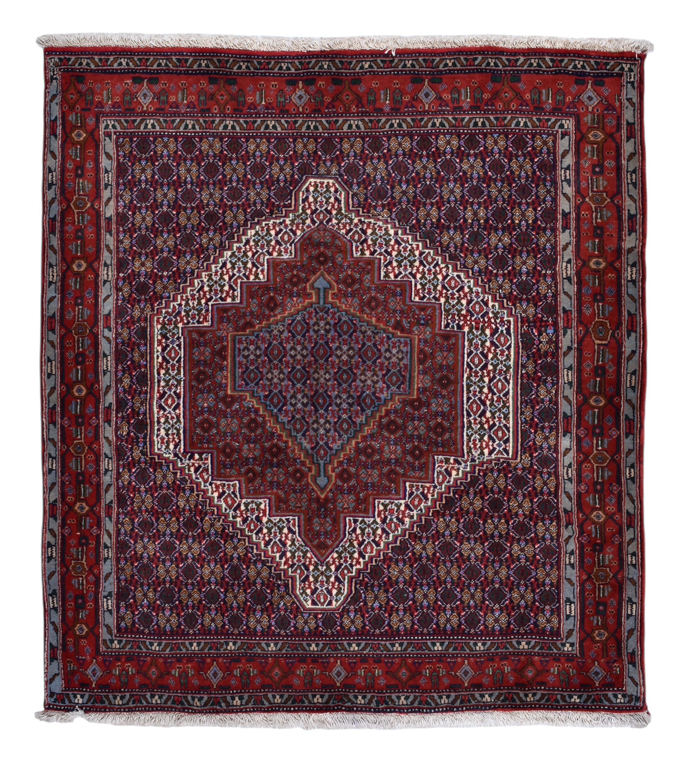 Senneh Teppiche - Senneh Kurdi 126 x 137 cm