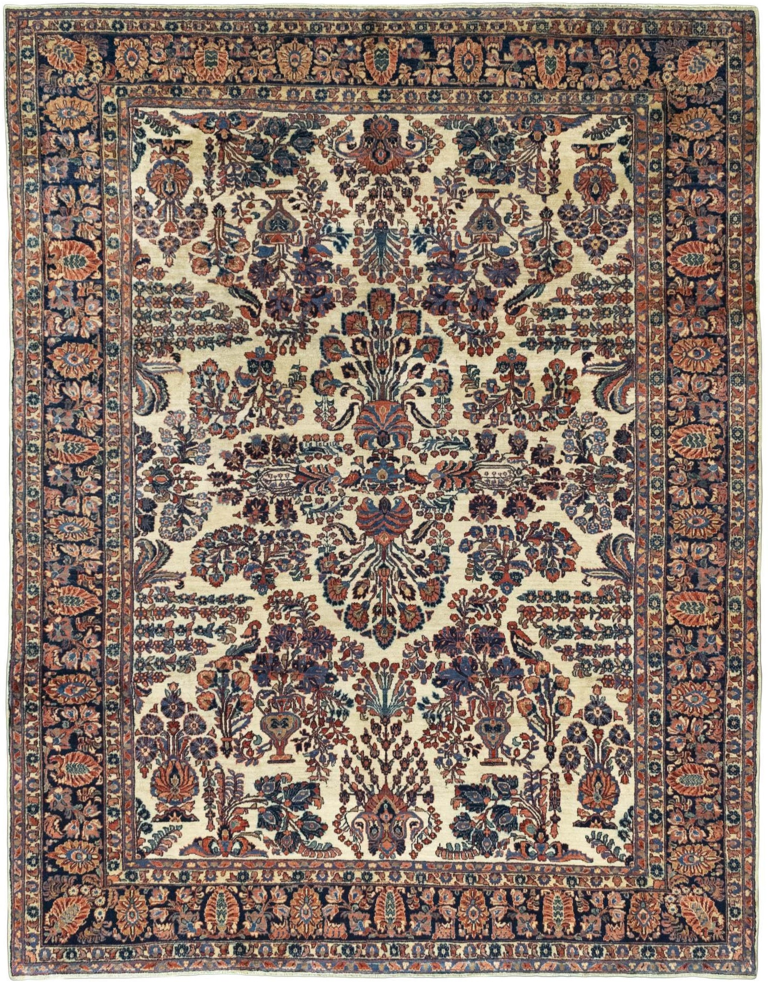 Sarough Tæpper - Sarouk 274 x 352 cm