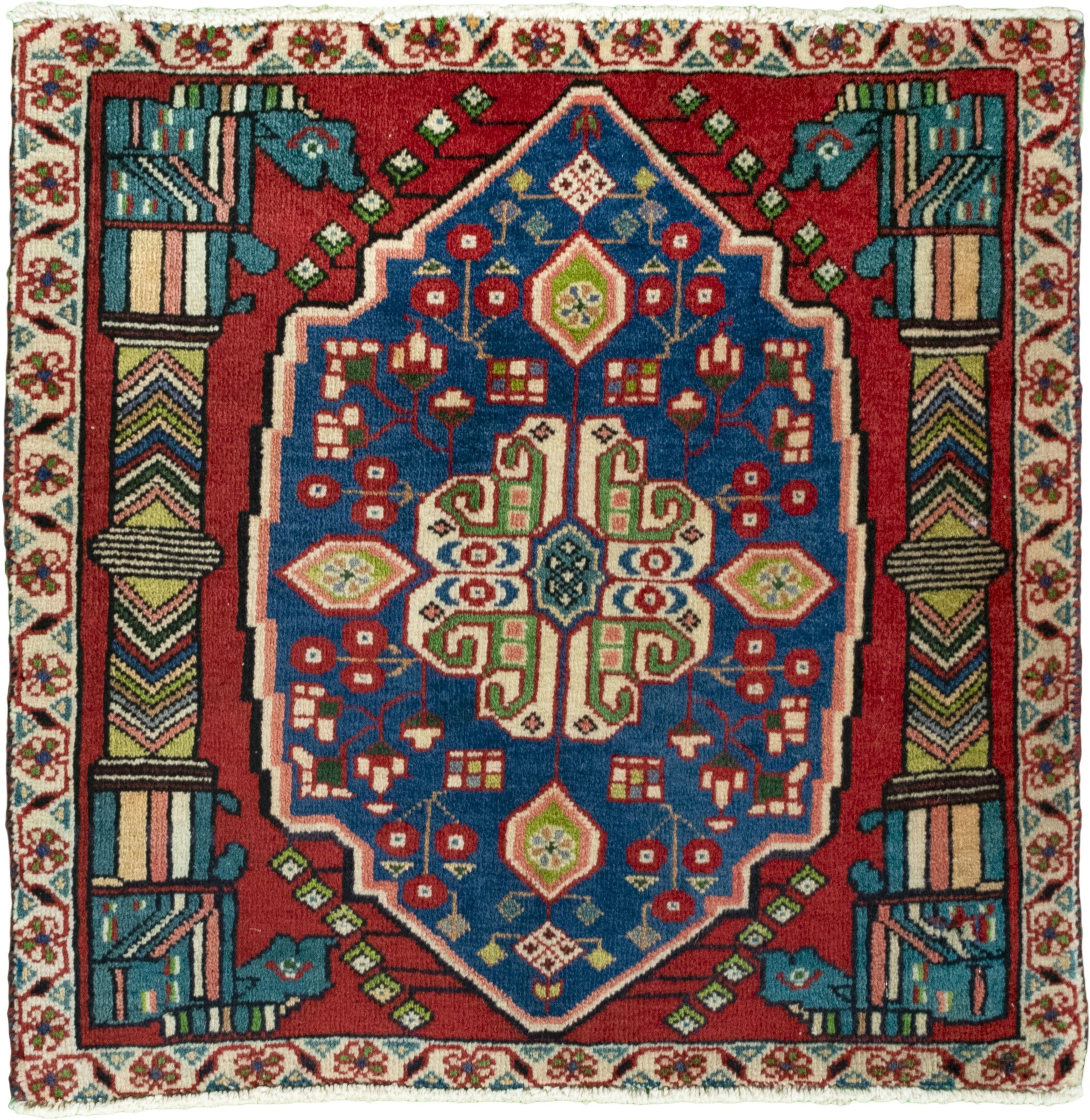 Τετράγωνα χαλιά - Shiraz 64 x 63 cm