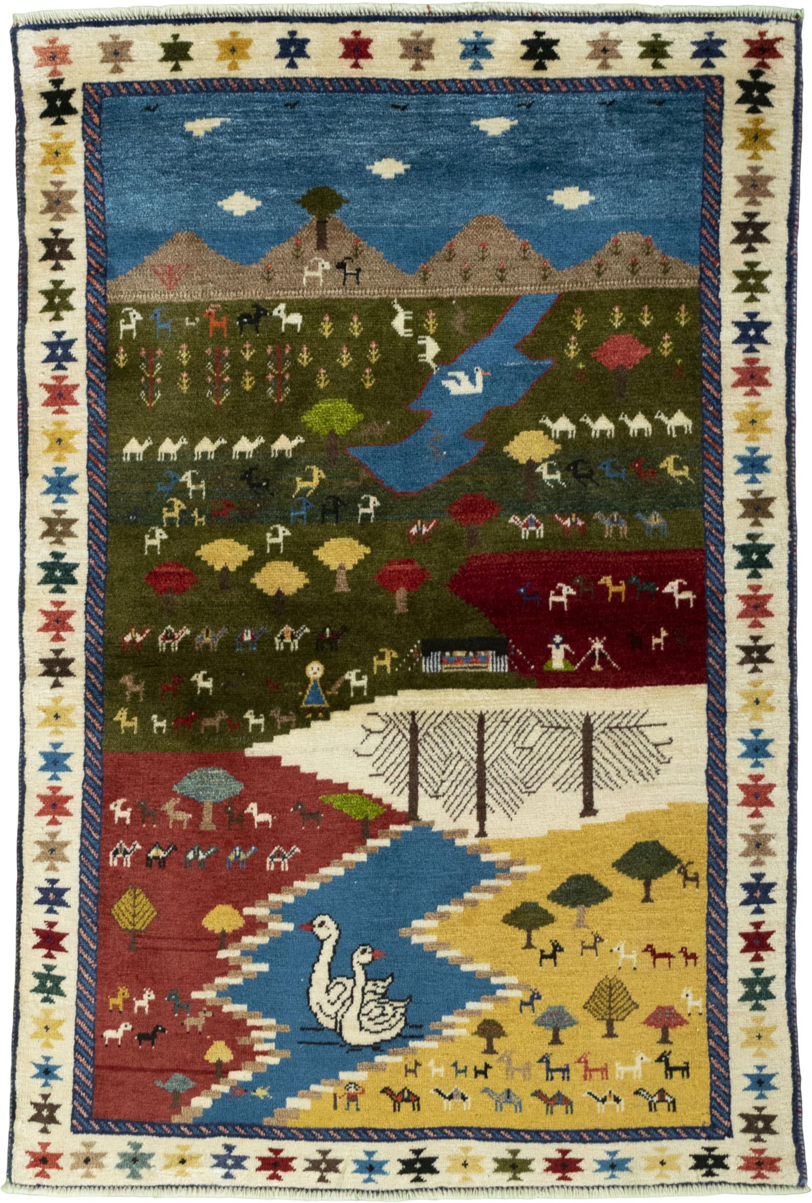 Dywany wełniane - Gabbeh 97 x 147 cm