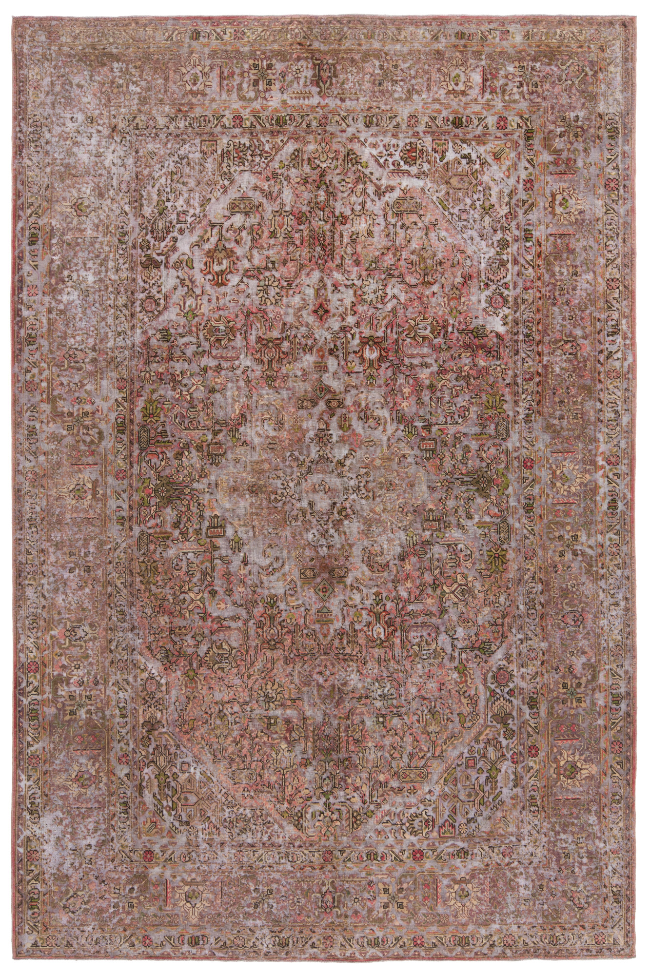 Vintage Teppiche Rosa - Vintage 200 x 303 cm