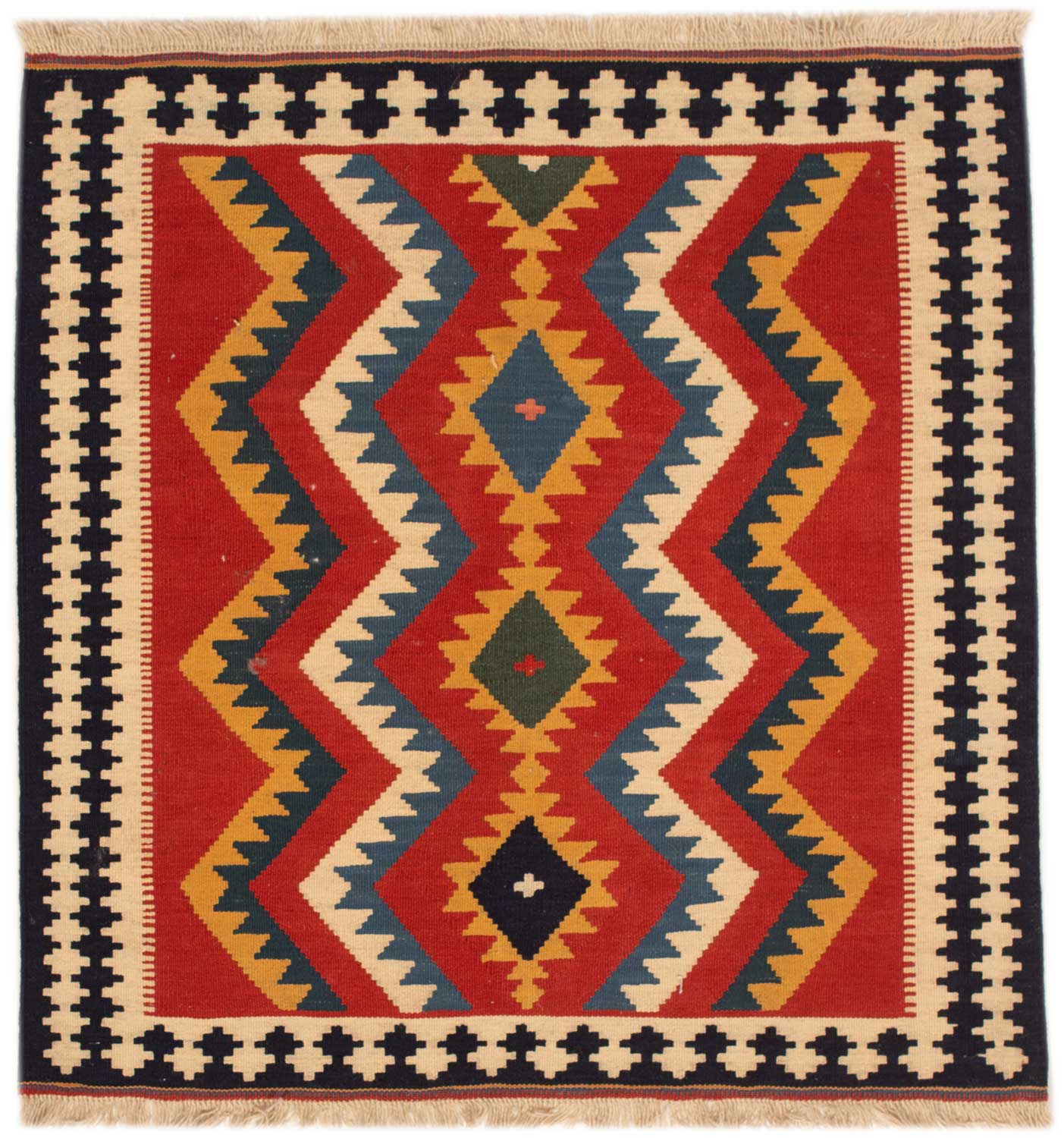 Kelim Teppiche Quadratisch - Kelim 100 x 102 cm