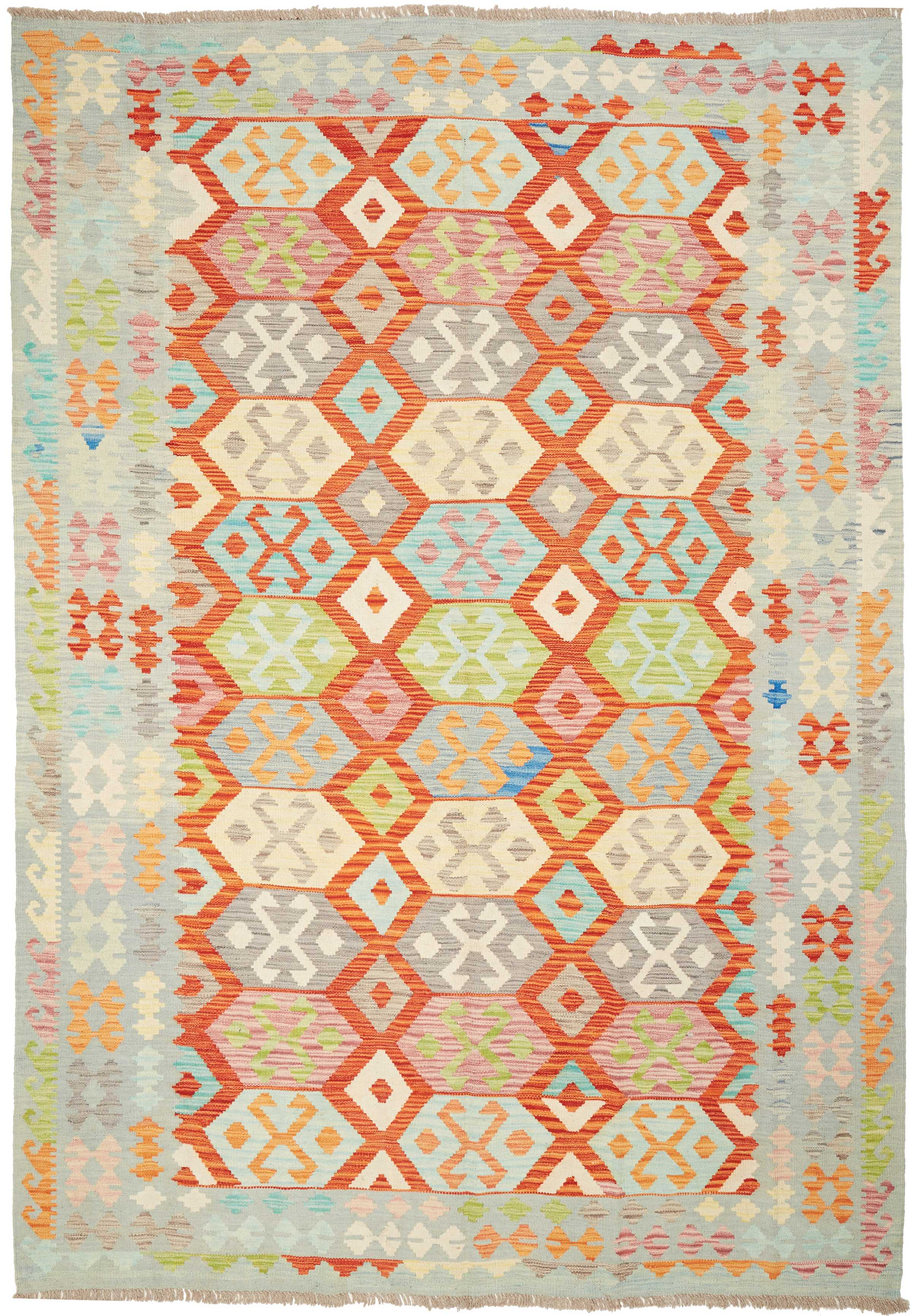 Kelim Teppiche 200x300 - Kelim 202 x 288 cm