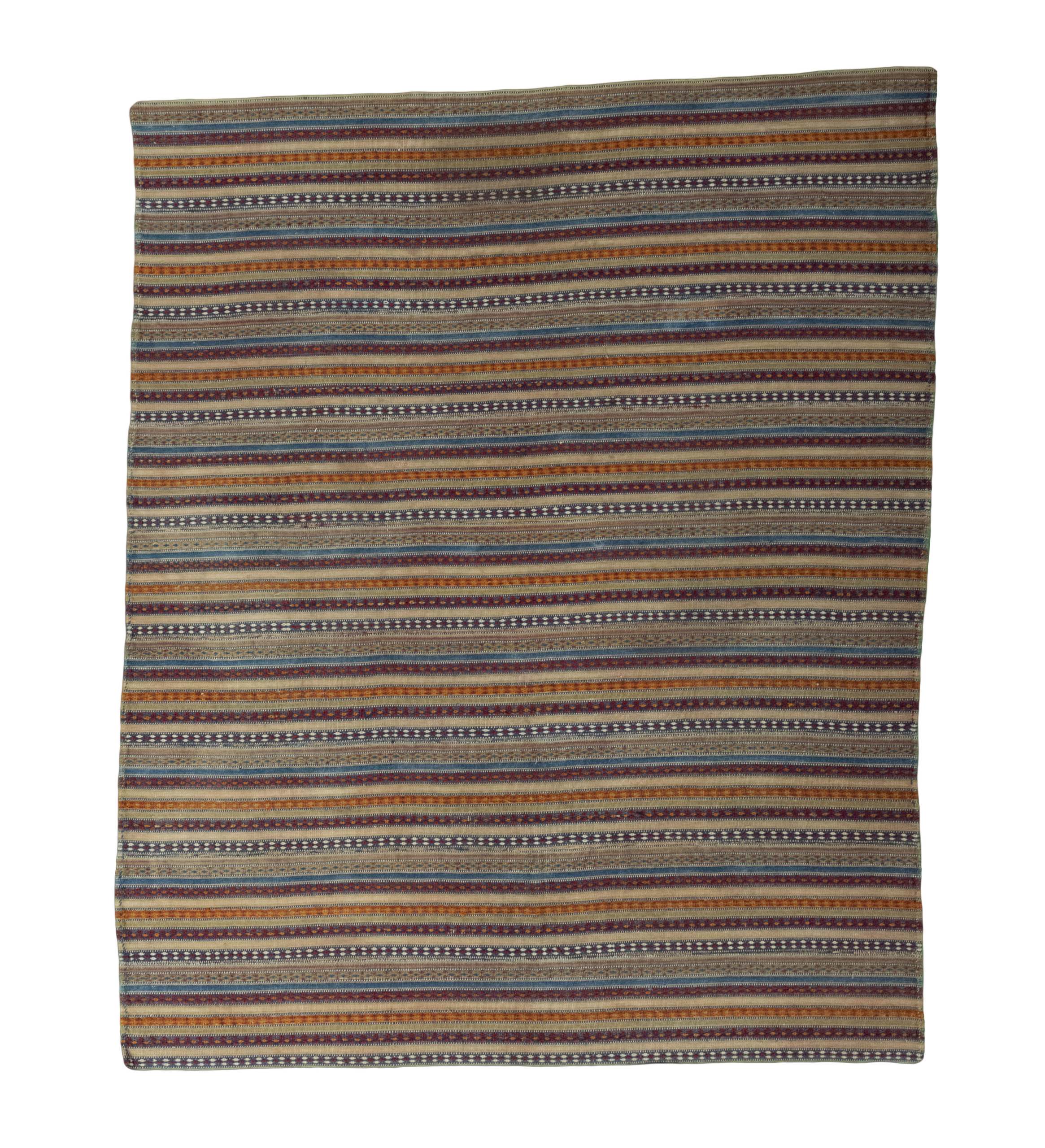 Teppich 180x220 - Kelim Mazandran 180 x 217 cm