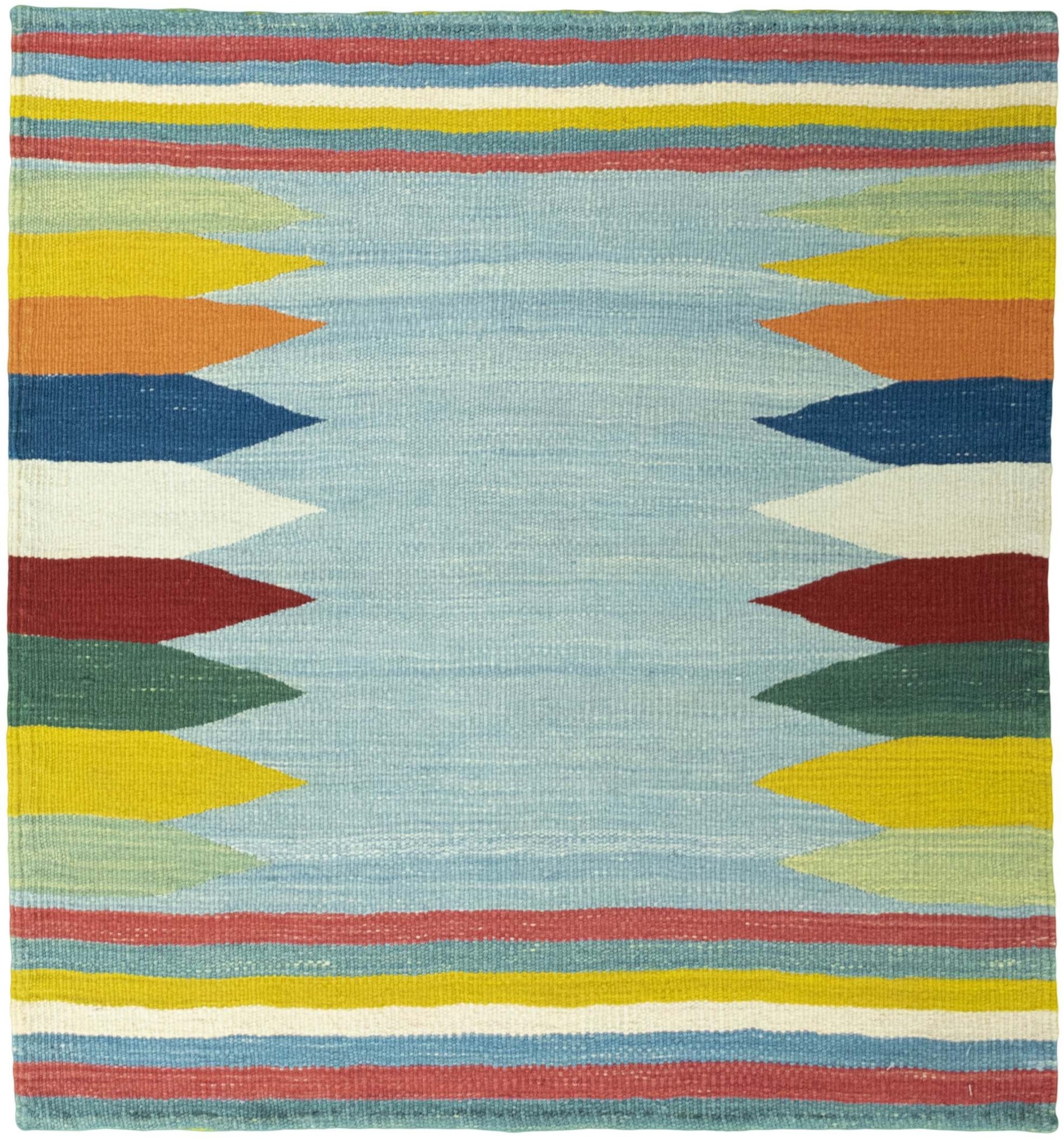 Kelim Teppiche Quadratisch - Kelim Kandou 82 x 87 cm