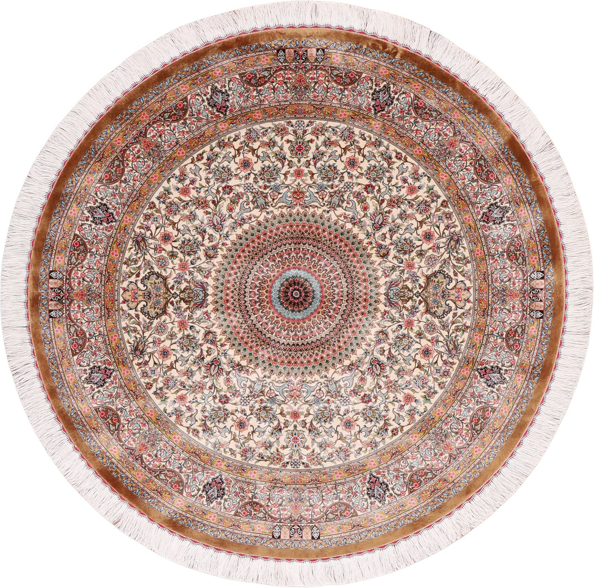 Teppich 140x140 - Ghom 150 x 150 cm