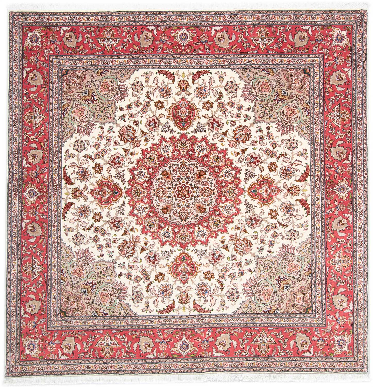 Τετράγωνα χαλιά - Tabriz 200 x 203 cm