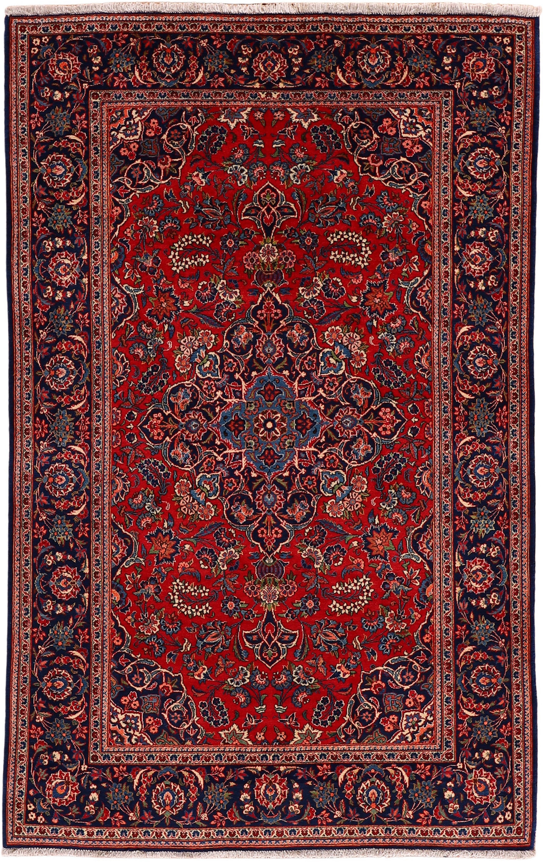 Starožitné Koberce - Kashan 140 x 202 cm