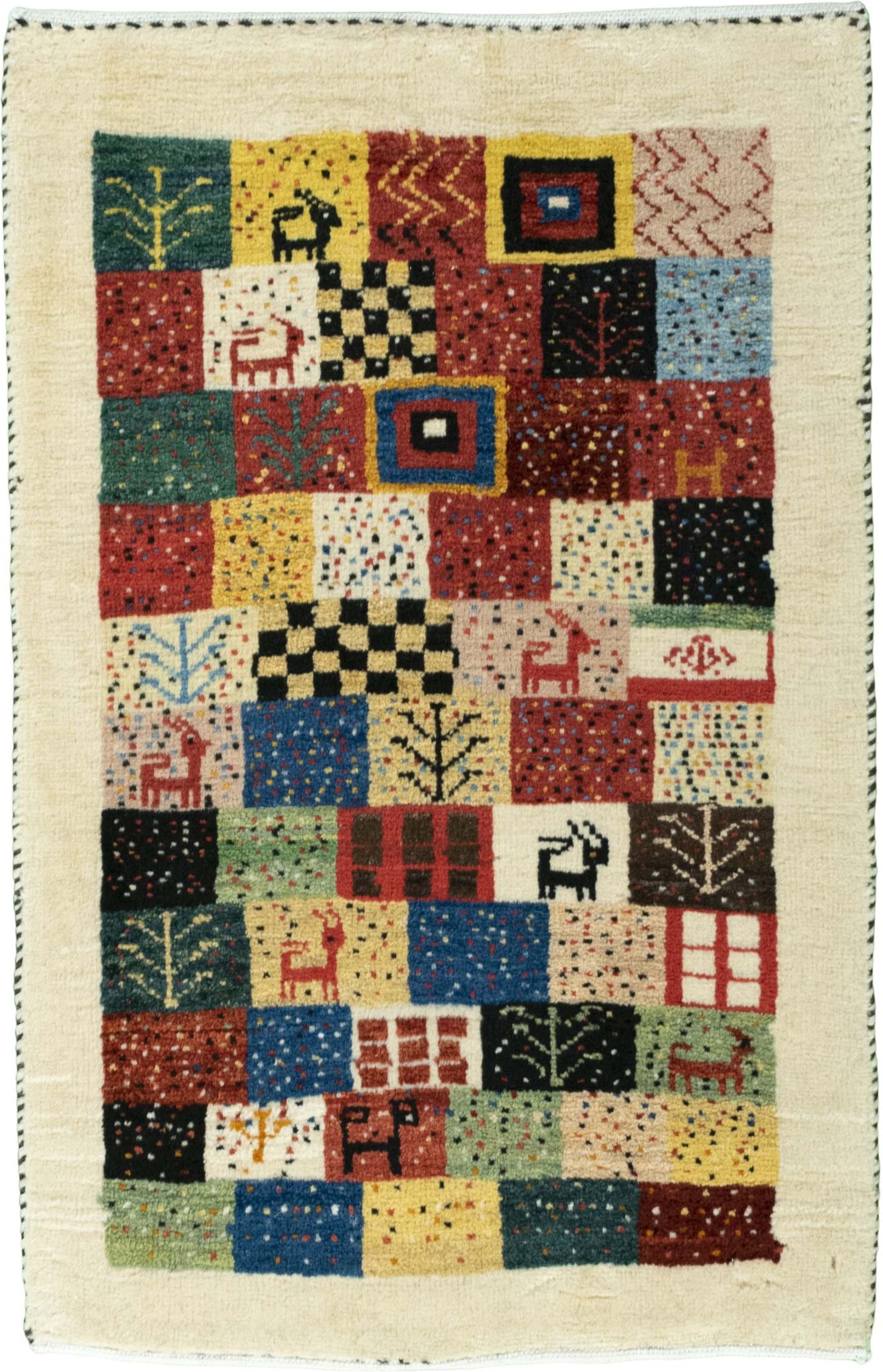 Teppich 50x80 - Gabbeh 56 x 87 cm