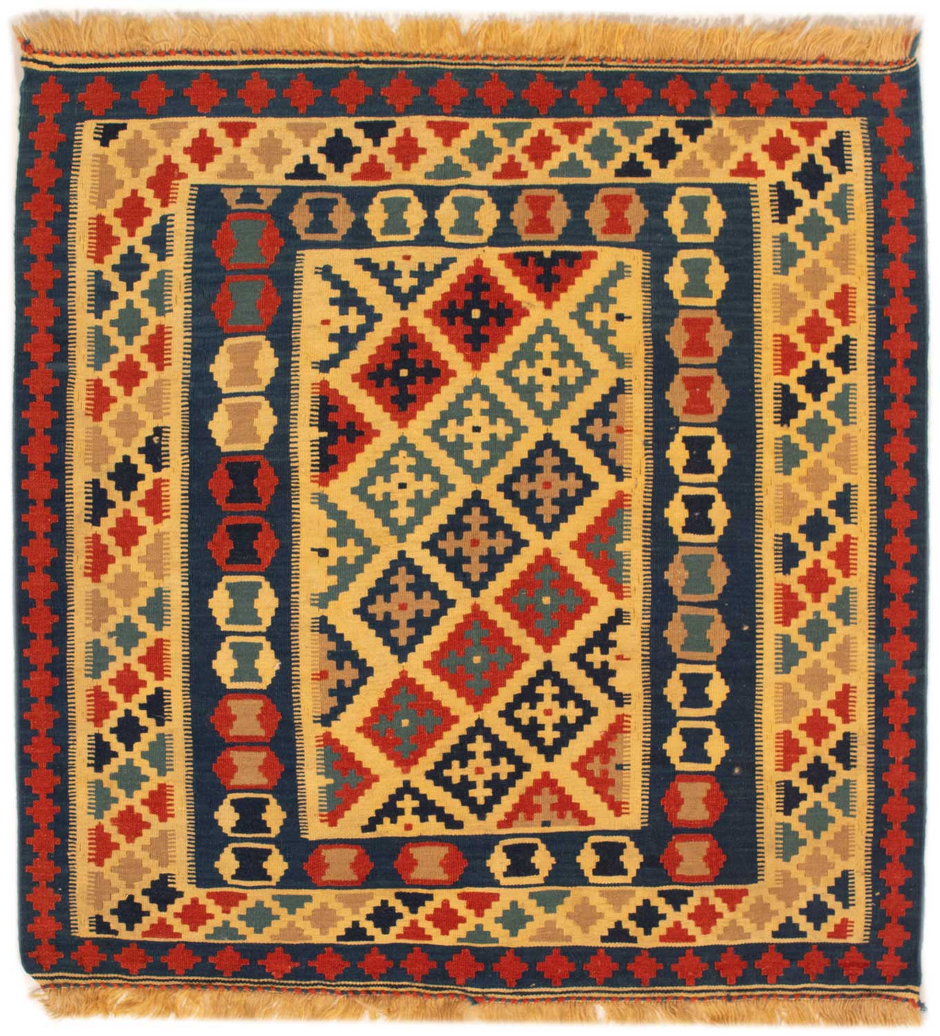 Kelim Teppiche Quadratisch - Kelim 102 x 105 cm