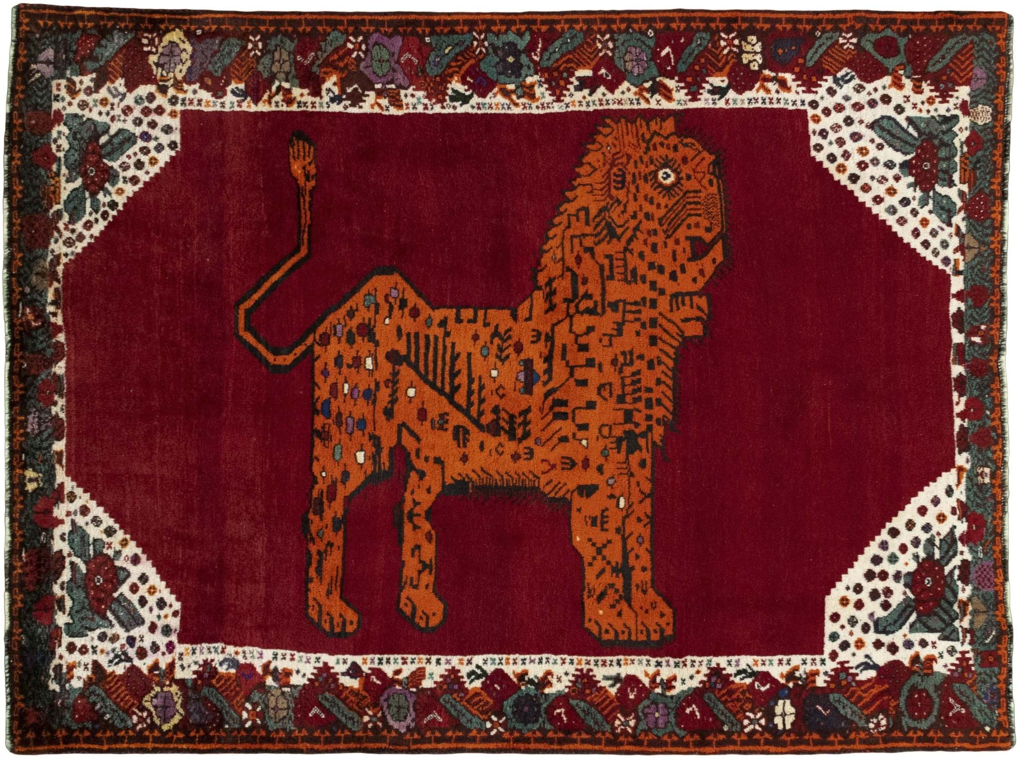 Gabbeh Teppiche - Gabbeh nature 151 x 202 cm