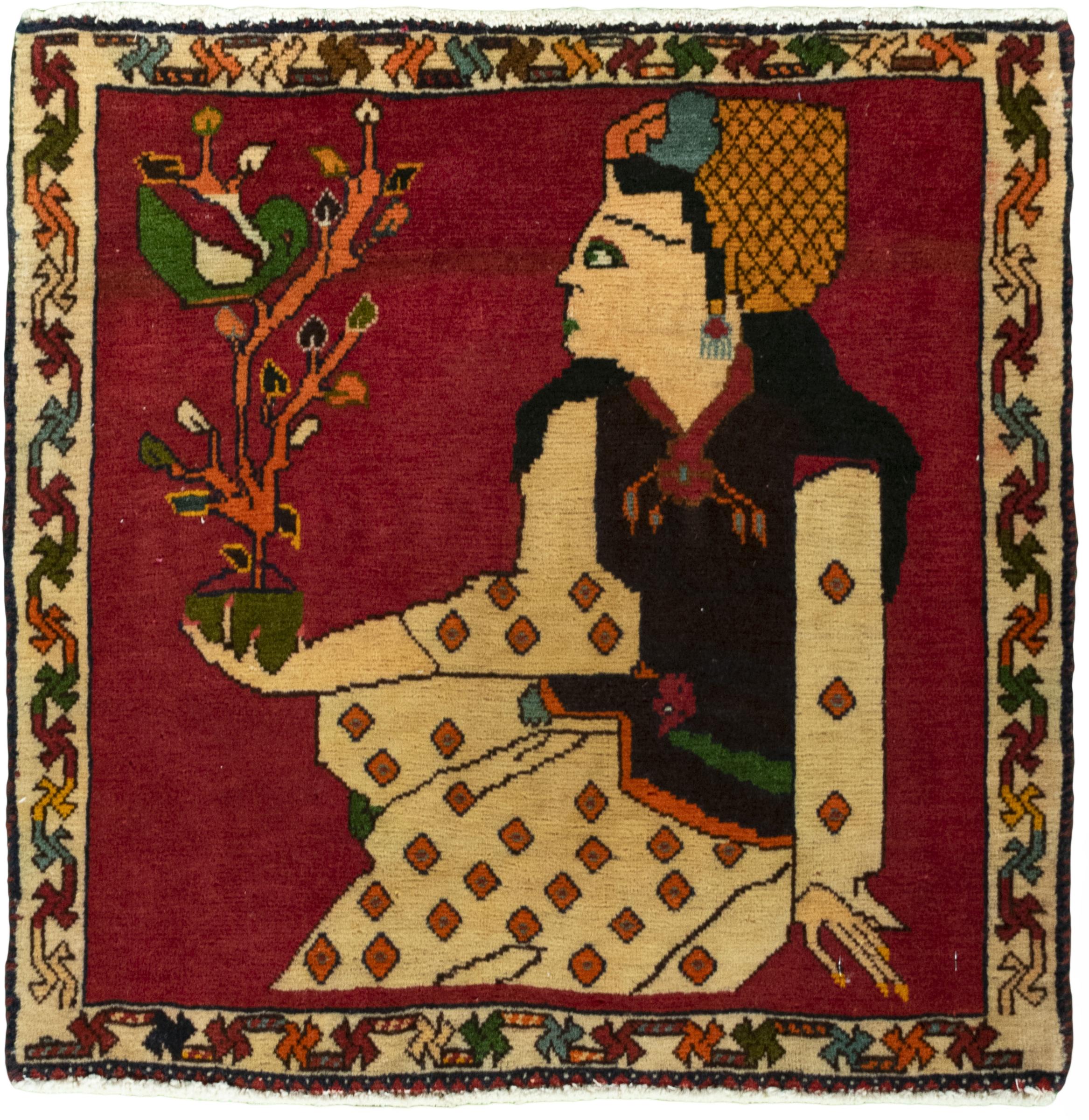 Τετράγωνα χαλιά - Shiraz 60 x 60 cm