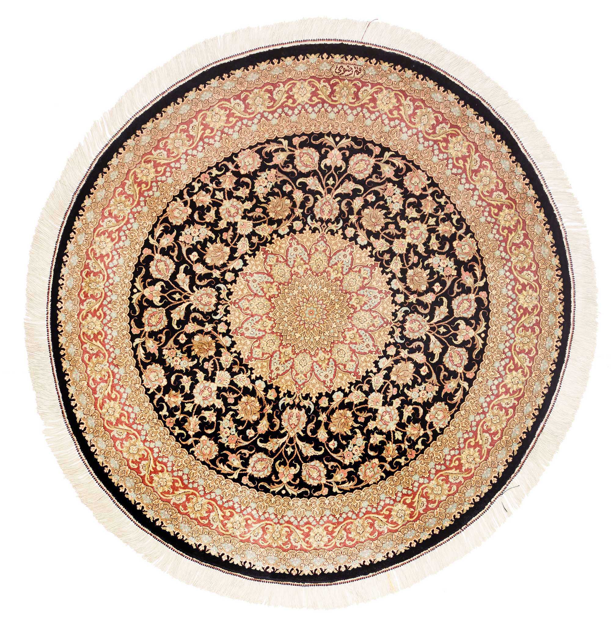 Silkkimatot - Ghom 99 x 97 cm