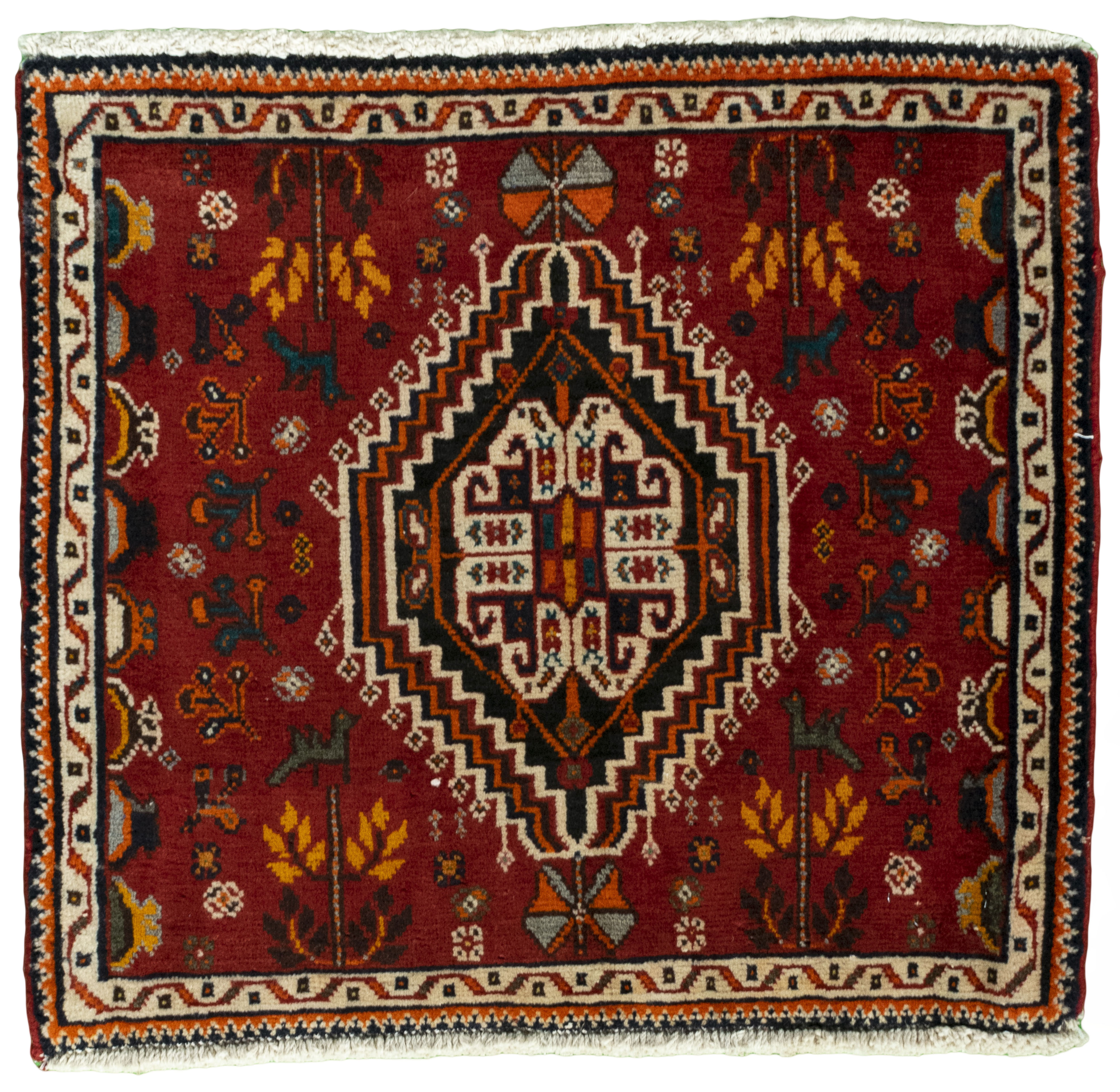 Τετράγωνα χαλιά - Shiraz 63 x 58 cm