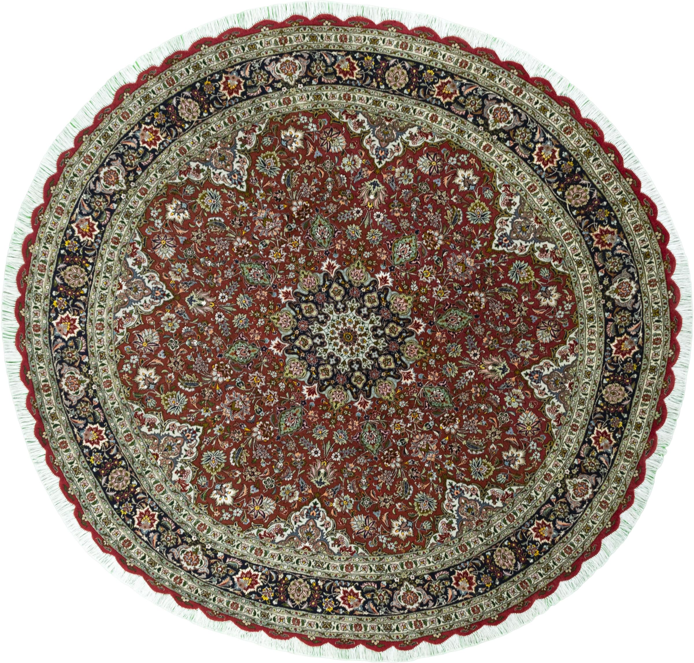 Round Rugs - Tabriz 218 x 205 cm