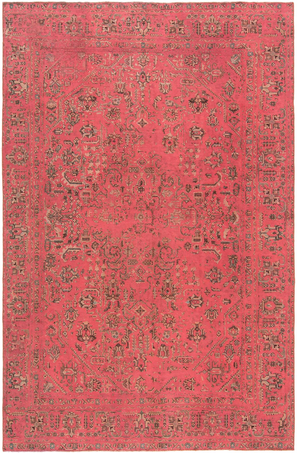 Vintage Teppiche Rosa - Vintage 185 x 287 cm