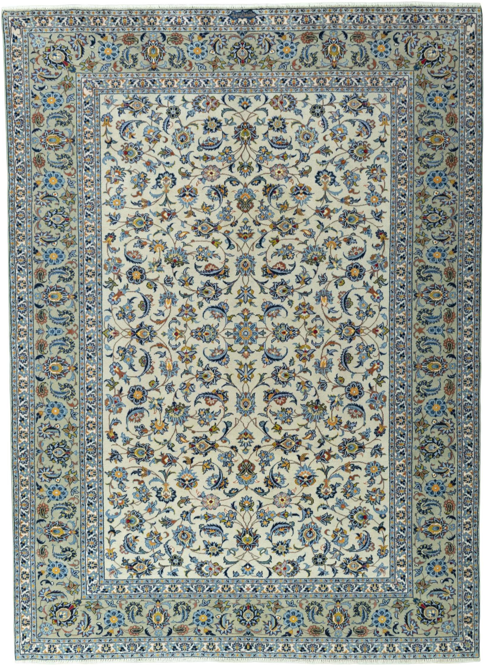 Grüne Teppiche - Kashan 225 x 310 cm