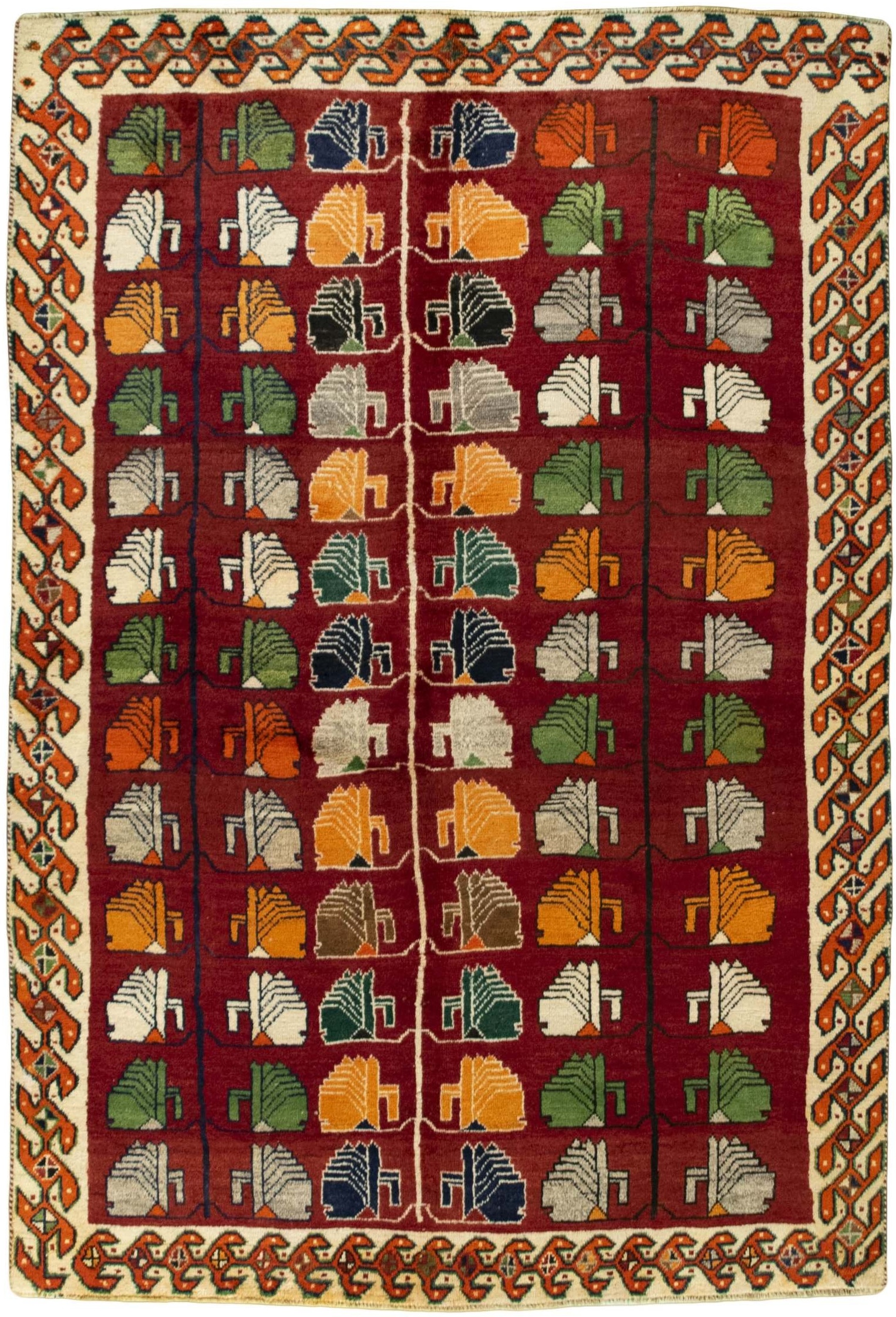 Teppiche 160x230 - Gabbeh nature 155 x 227 cm