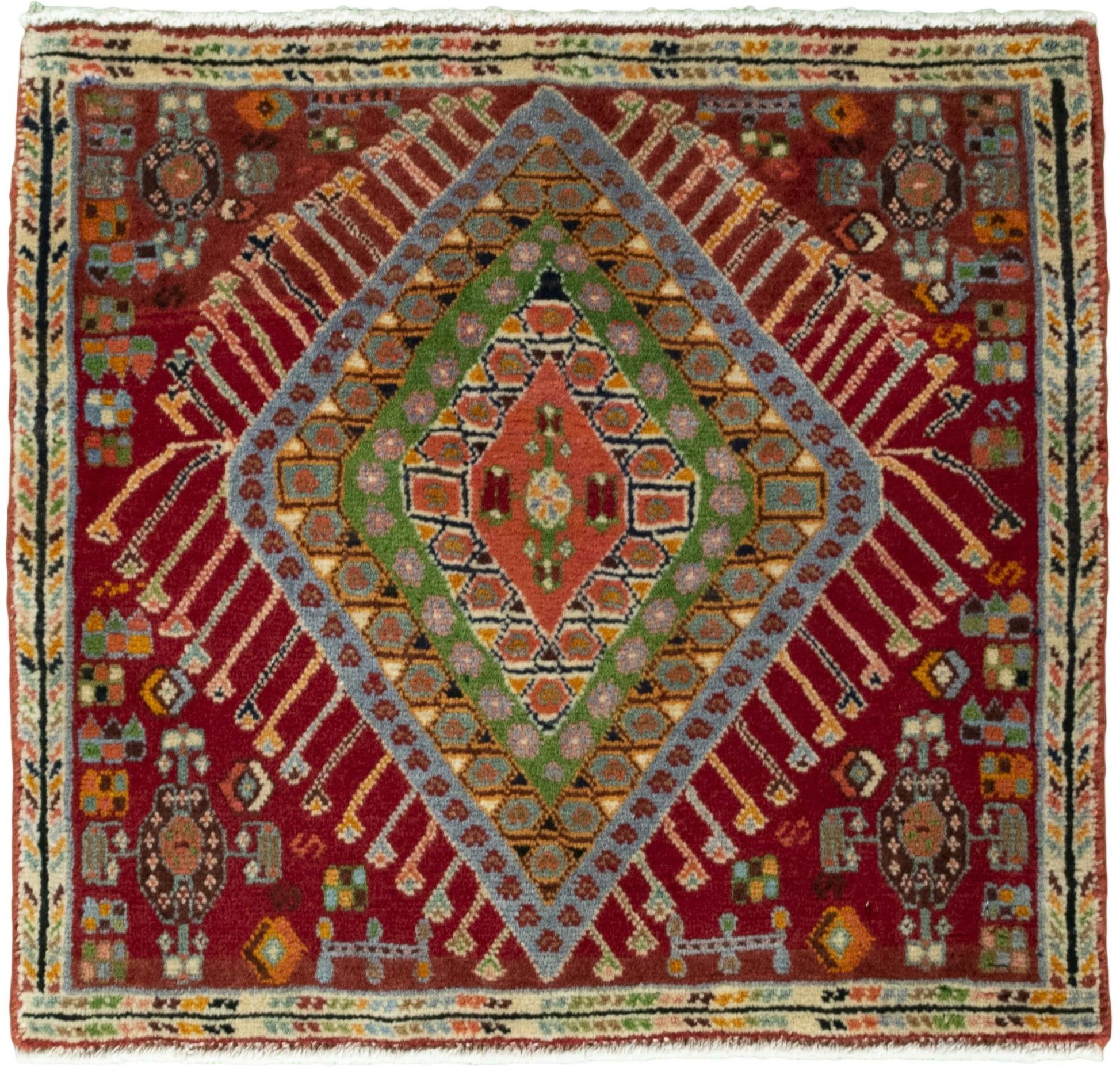 Τετράγωνα χαλιά - Shiraz 55 x 51 cm