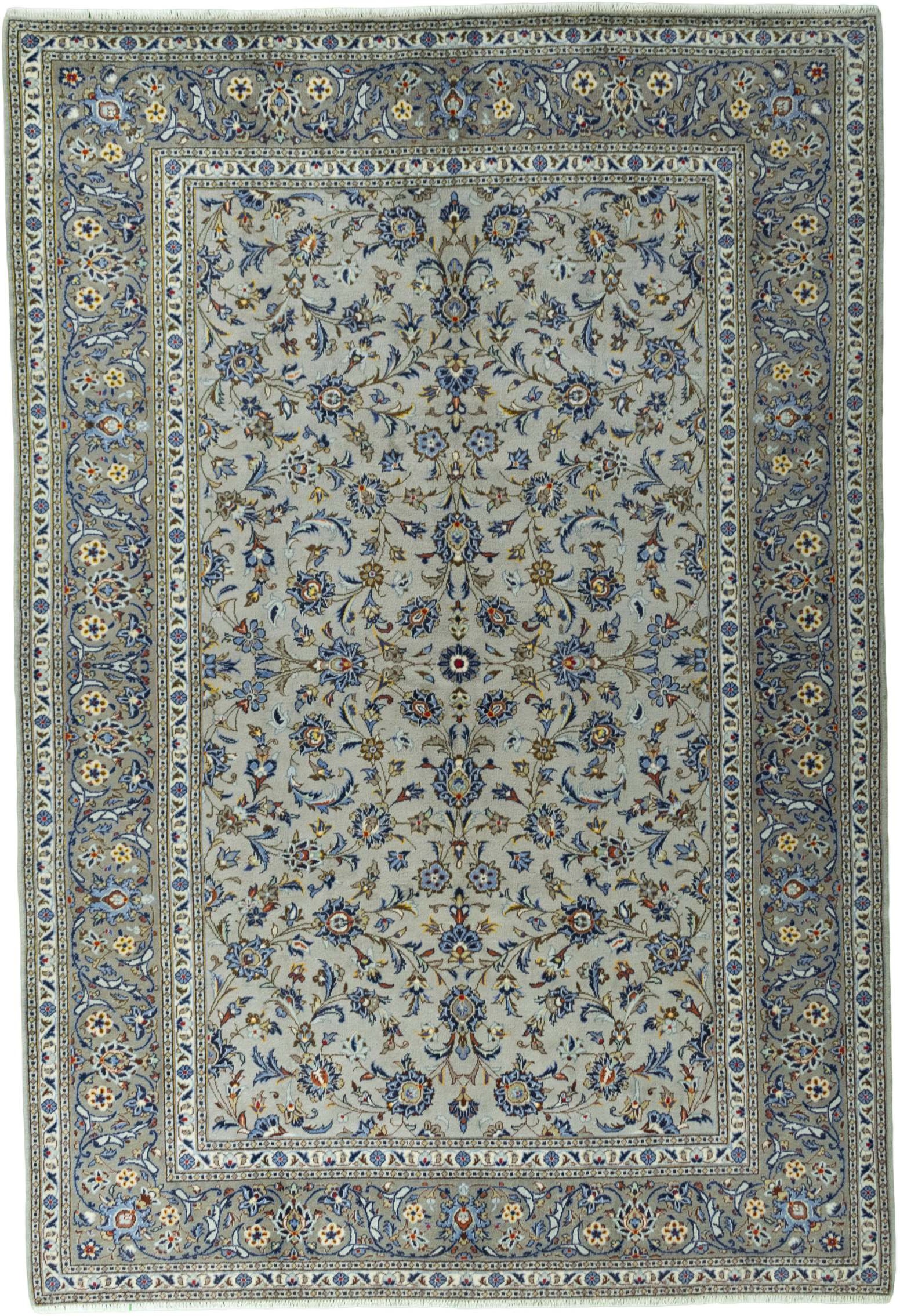 Zwarte tapijten - Kashan 220 x 324 cm