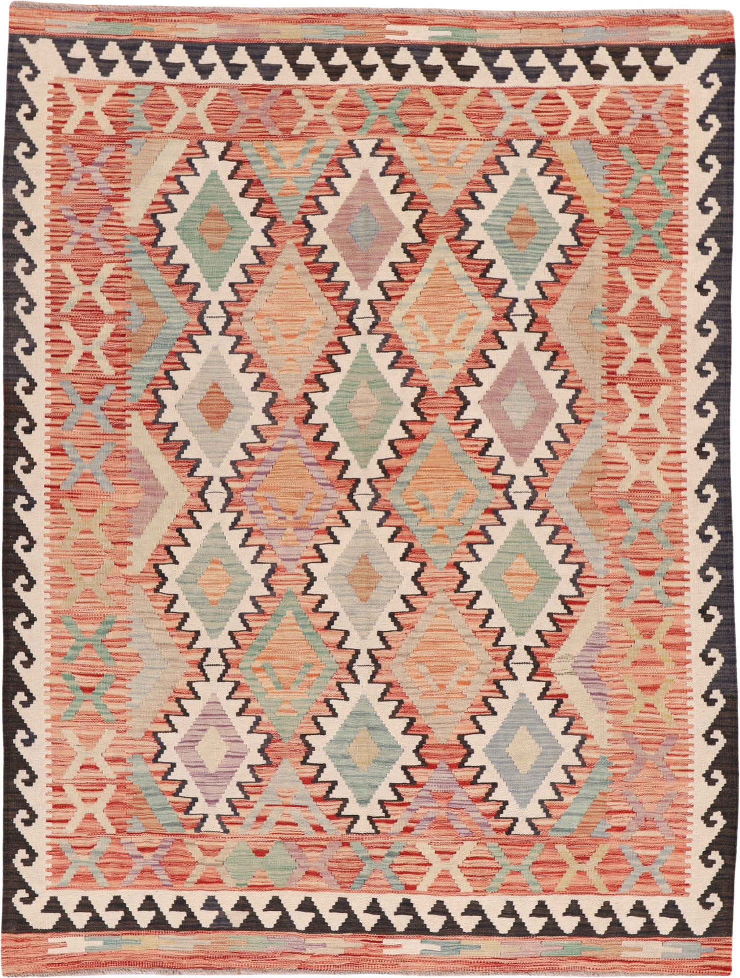 Kelim Tepper 140x200 - Kelim 153 x 201 cm