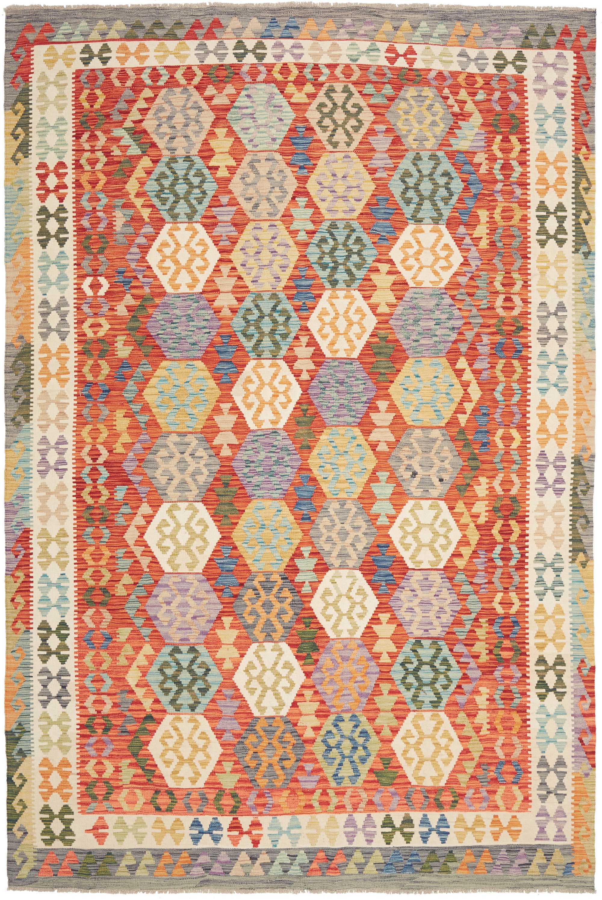 Kelim Teppiche 200x300 - Kelim 208 x 300 cm
