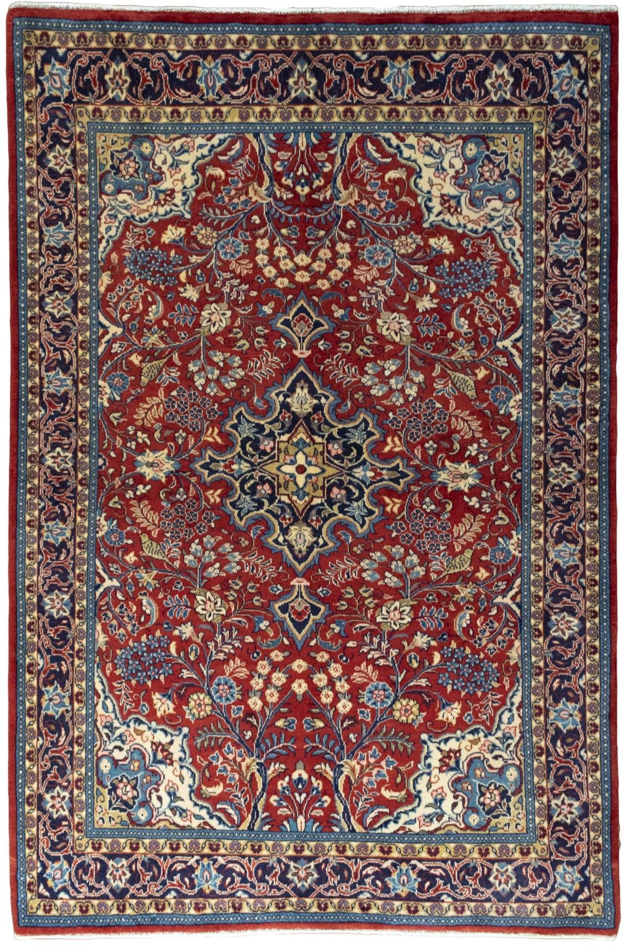 Sarough Tapijten - Sarouk 137 x 205 cm