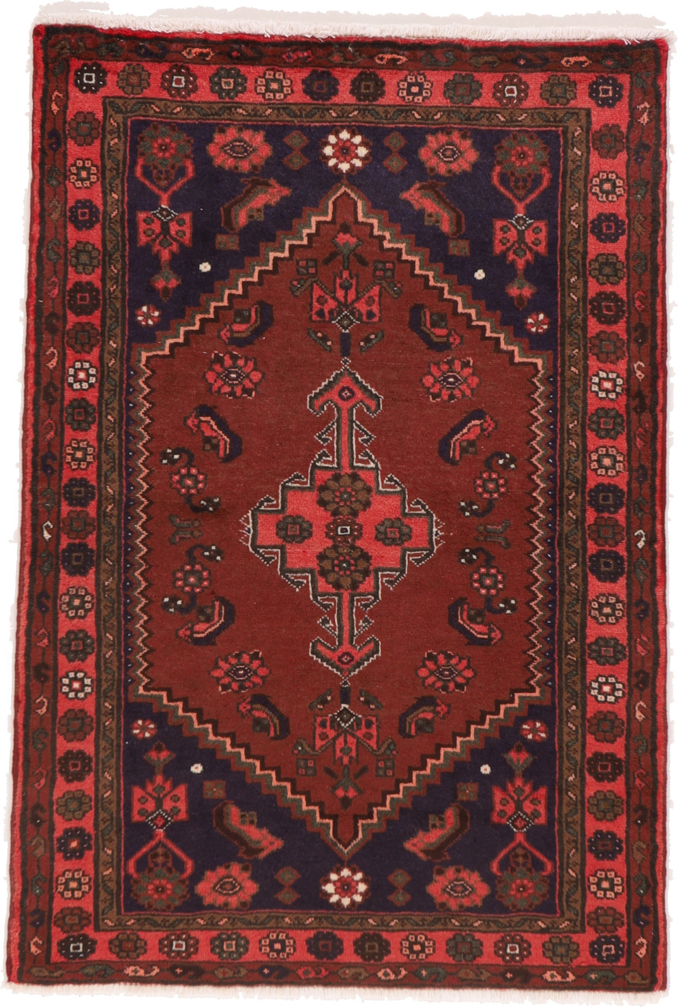 Orientteppiche Lila - Hamadan 102 x 150 cm