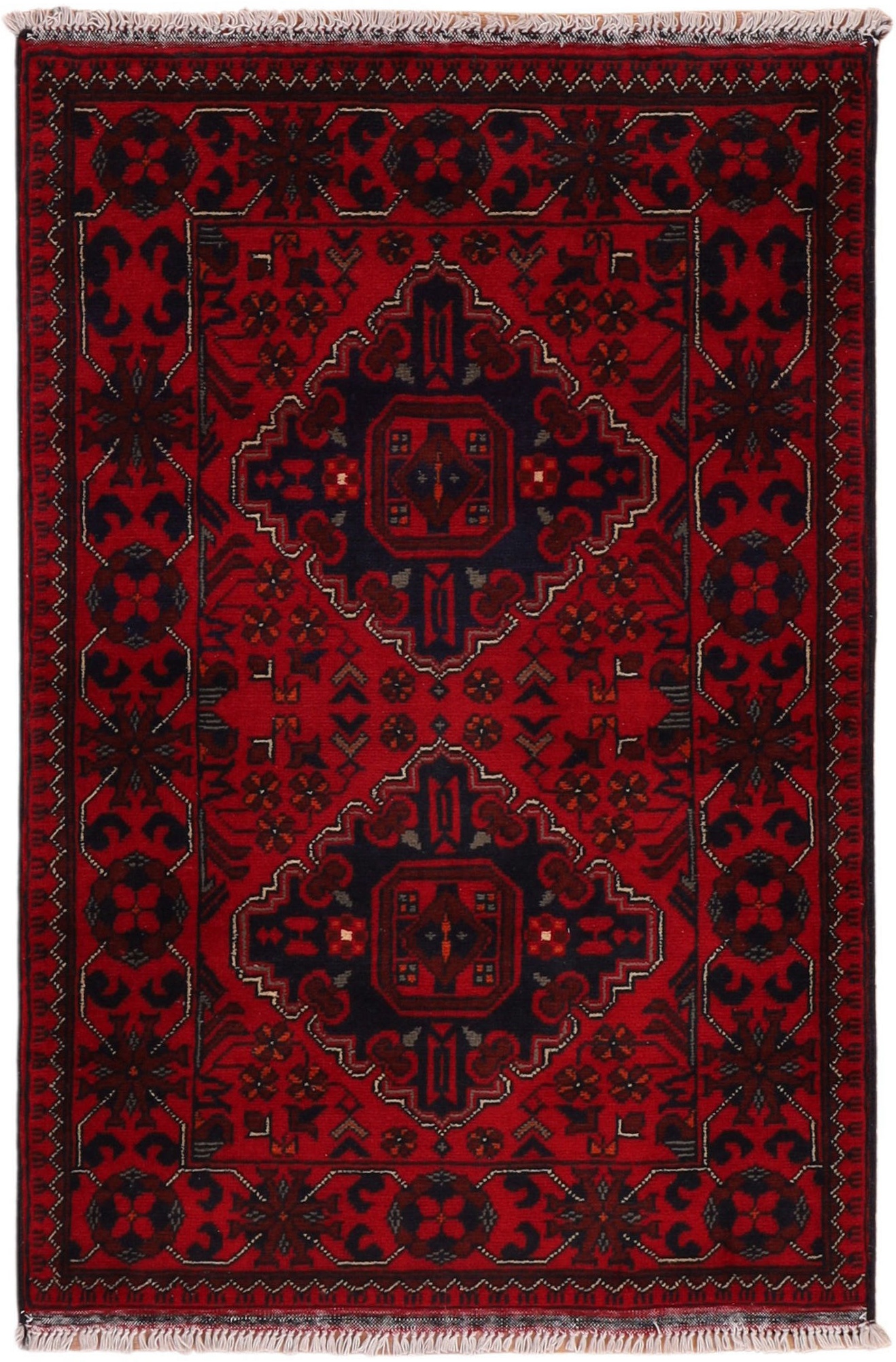 Afghan Rugs - Afghan 75 x 110 cm