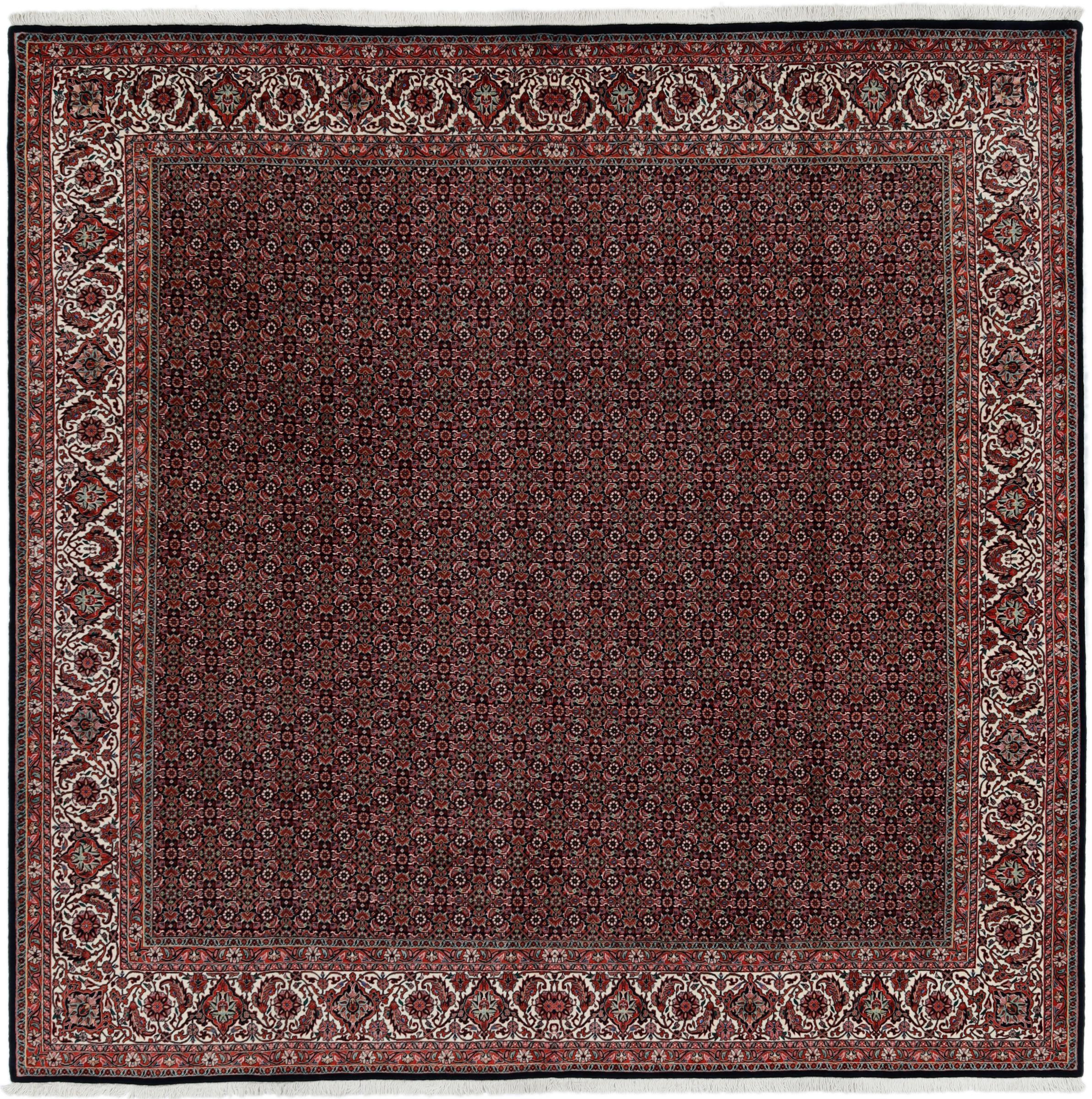 Kvadratisk Teppe 300x300 - Bidjar 300 x 300 cm