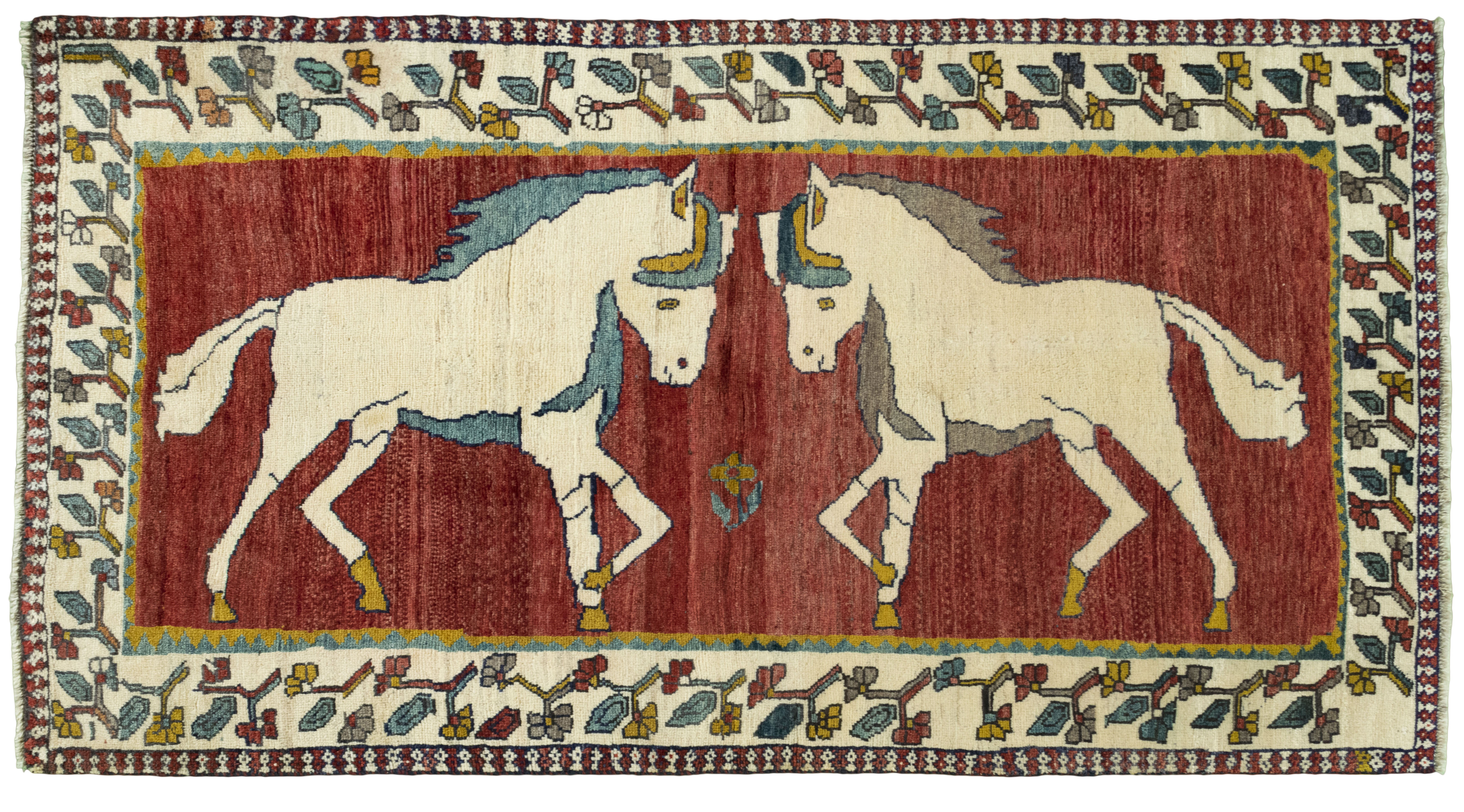 Wool rugs - Gabbeh 115 x 217 cm