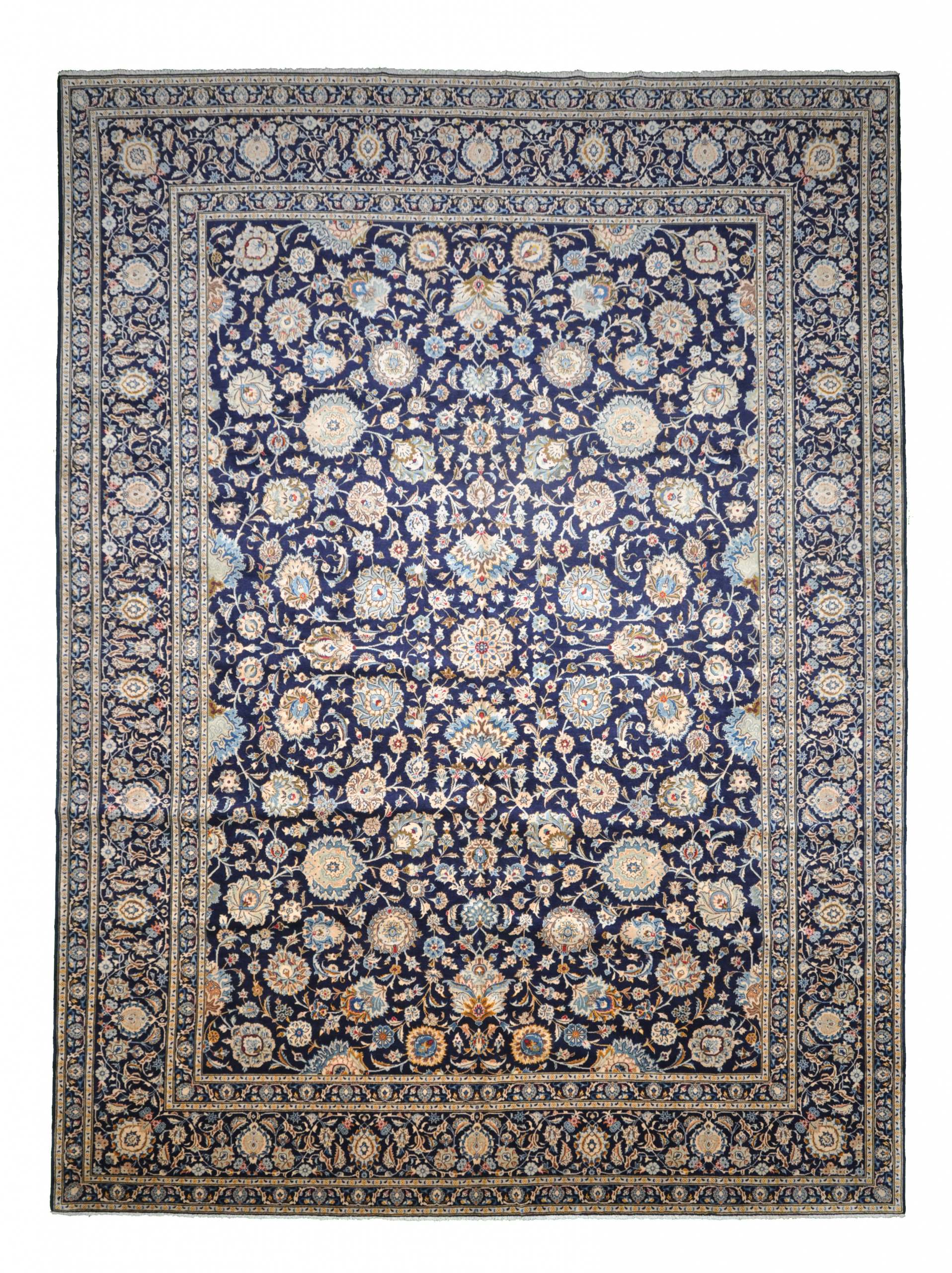 Orientteppiche Lila - Kashan 334 x 541 cm
